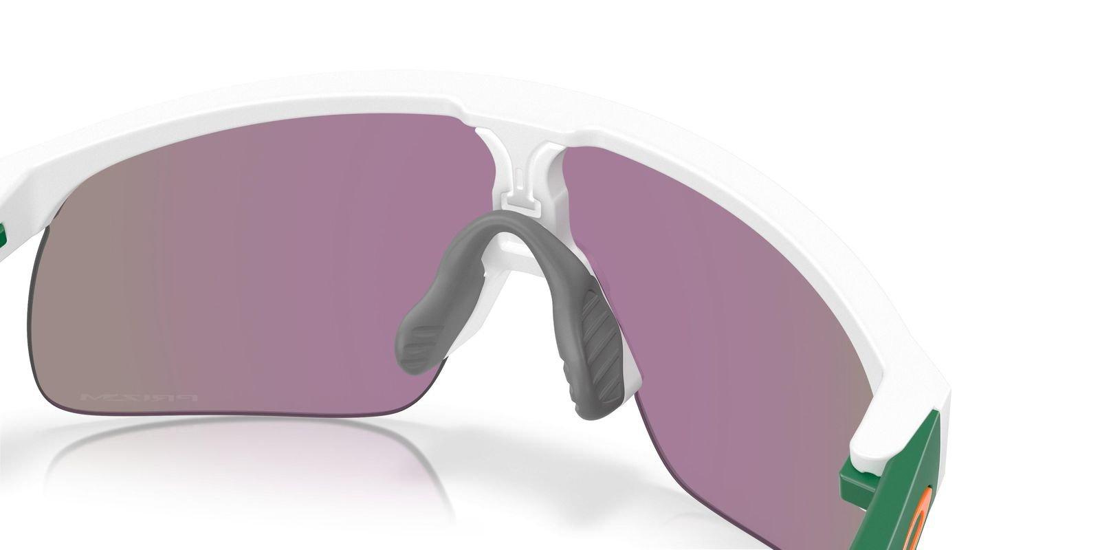 Oakley Resistor Youth Prizm Jade Sunglasses – Matte White