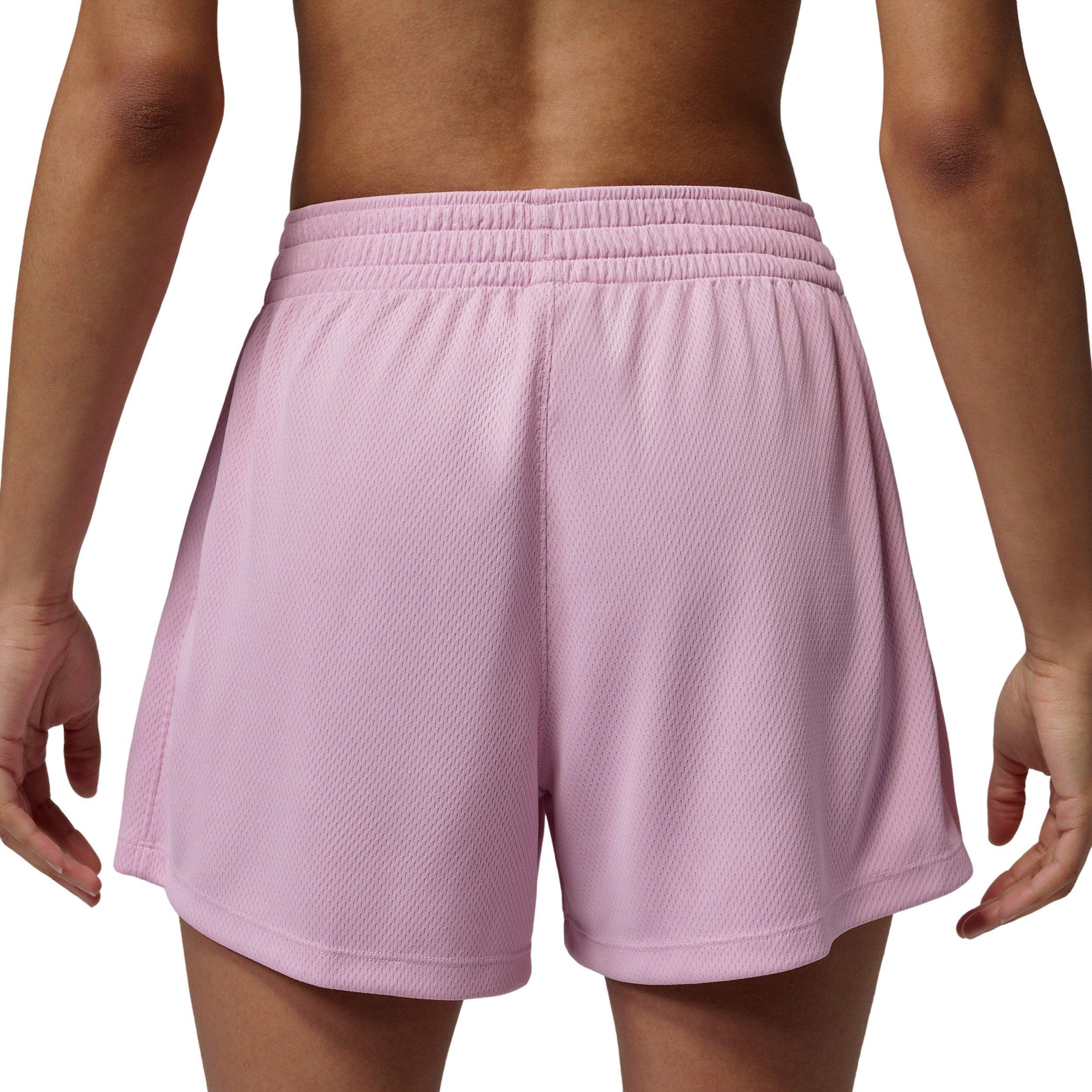 Jordan Women's Sport Solid Mesh Shorts - Pink - PINK Thumbnail View 2