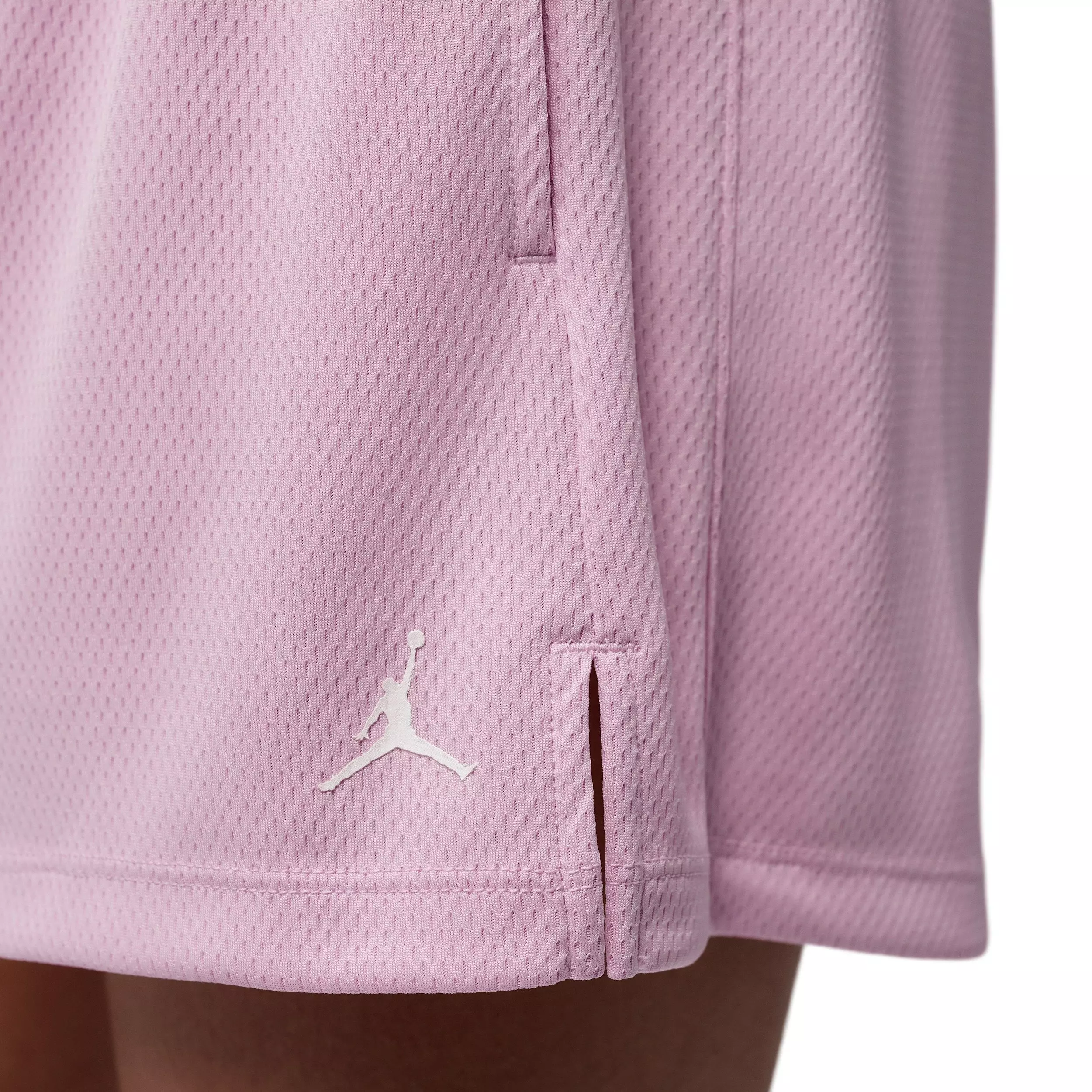 Jordan Women's Sport Solid Mesh Shorts - Pink - PINK