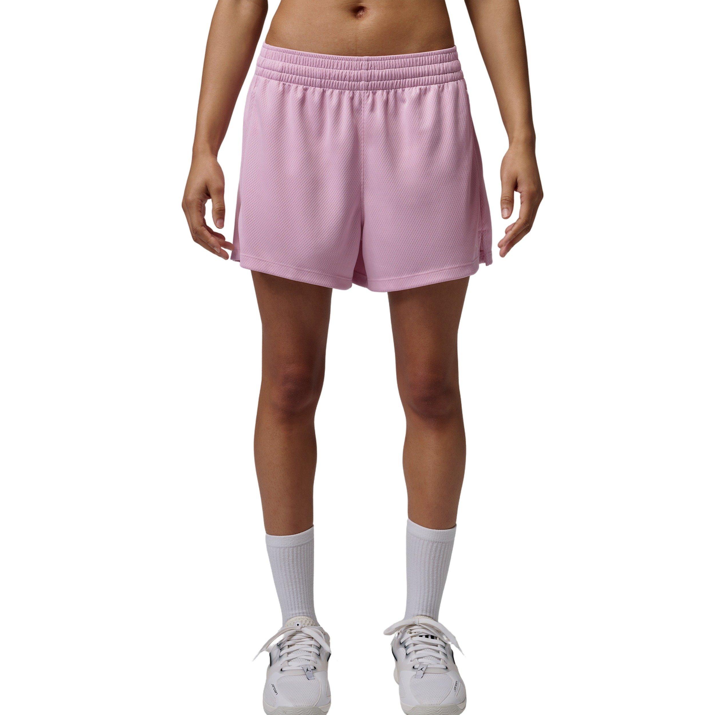 Jordan Women's Sport Solid Mesh Shorts - Pink - PINK Thumbnail View 6