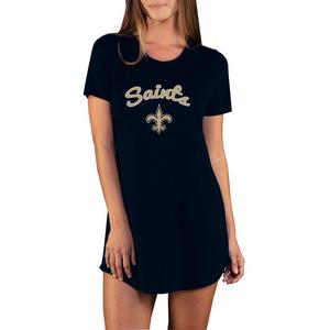 College Concepts Women's New Orleans Saints Marathon Nightshirt