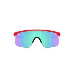 Oakley Youth Resistor Team USA Prizm Sapphire Sunglasses - Matte Redline - RED/WHITE/BLUE