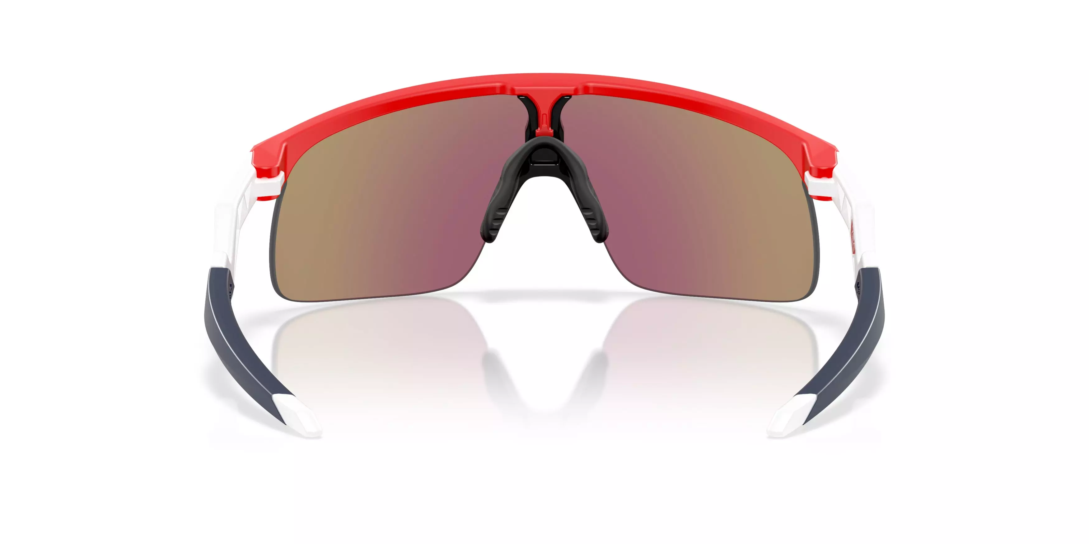Oakley Resistor Team USA Sunglasses (Youth Fit) - Prizm Sapphire Lenses and Matte Redline Frame - RED/WHITE/BLUE