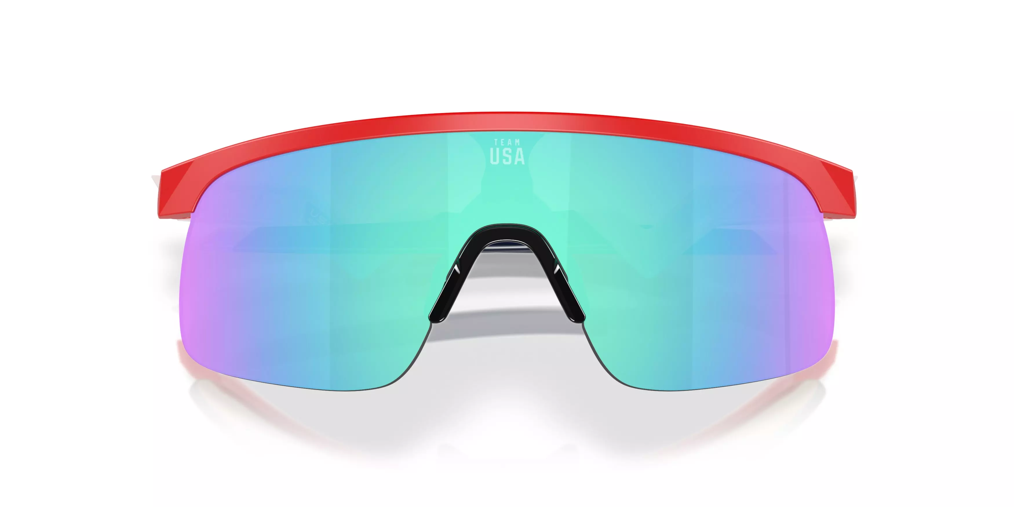 Oakley Youth Resistor Team USA Prizm Sapphire Sunglasses - Matte Redline - RED/WHITE/BLUE
