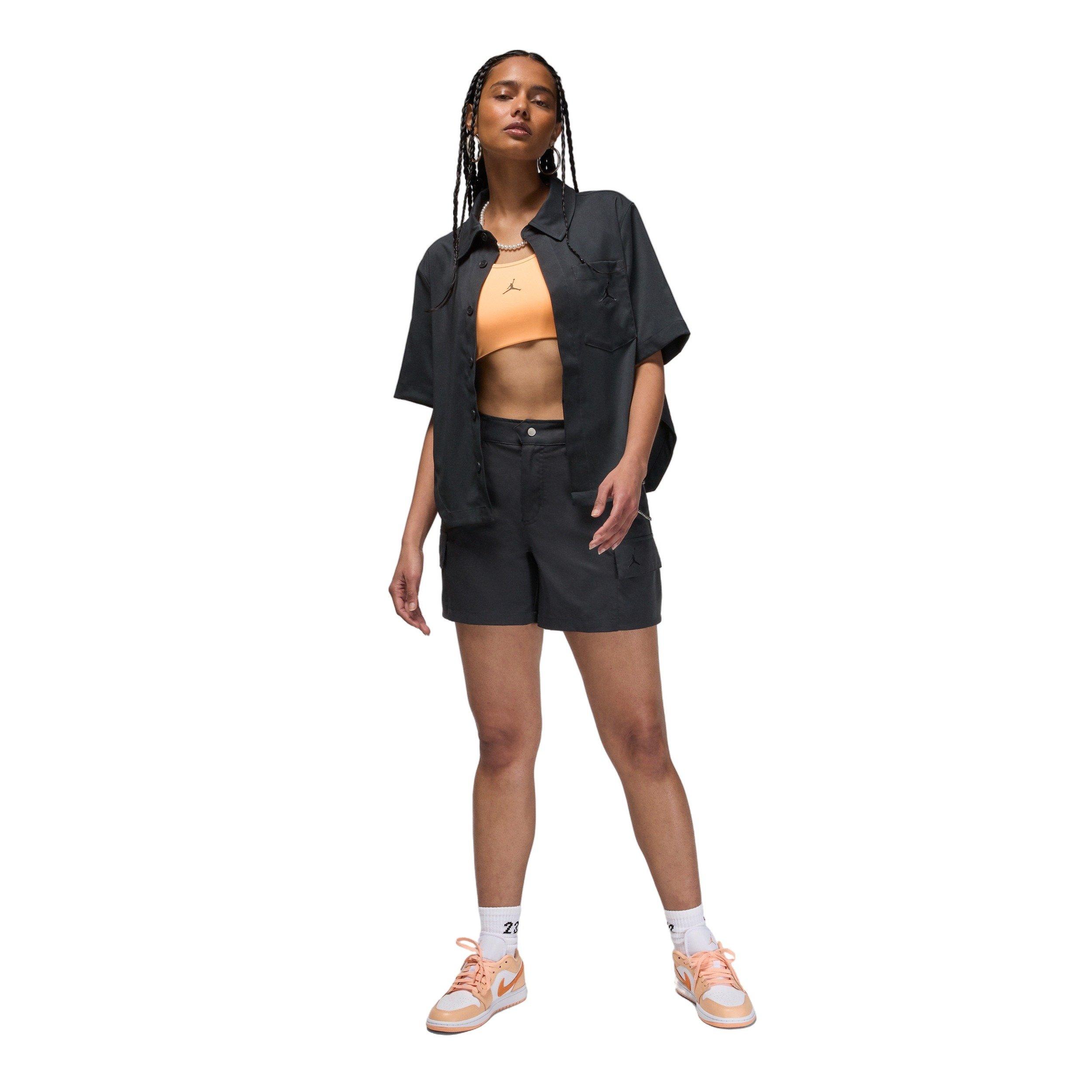 Jordan Women's Chicago Shorts - Black - BLACK Thumbnail View 7