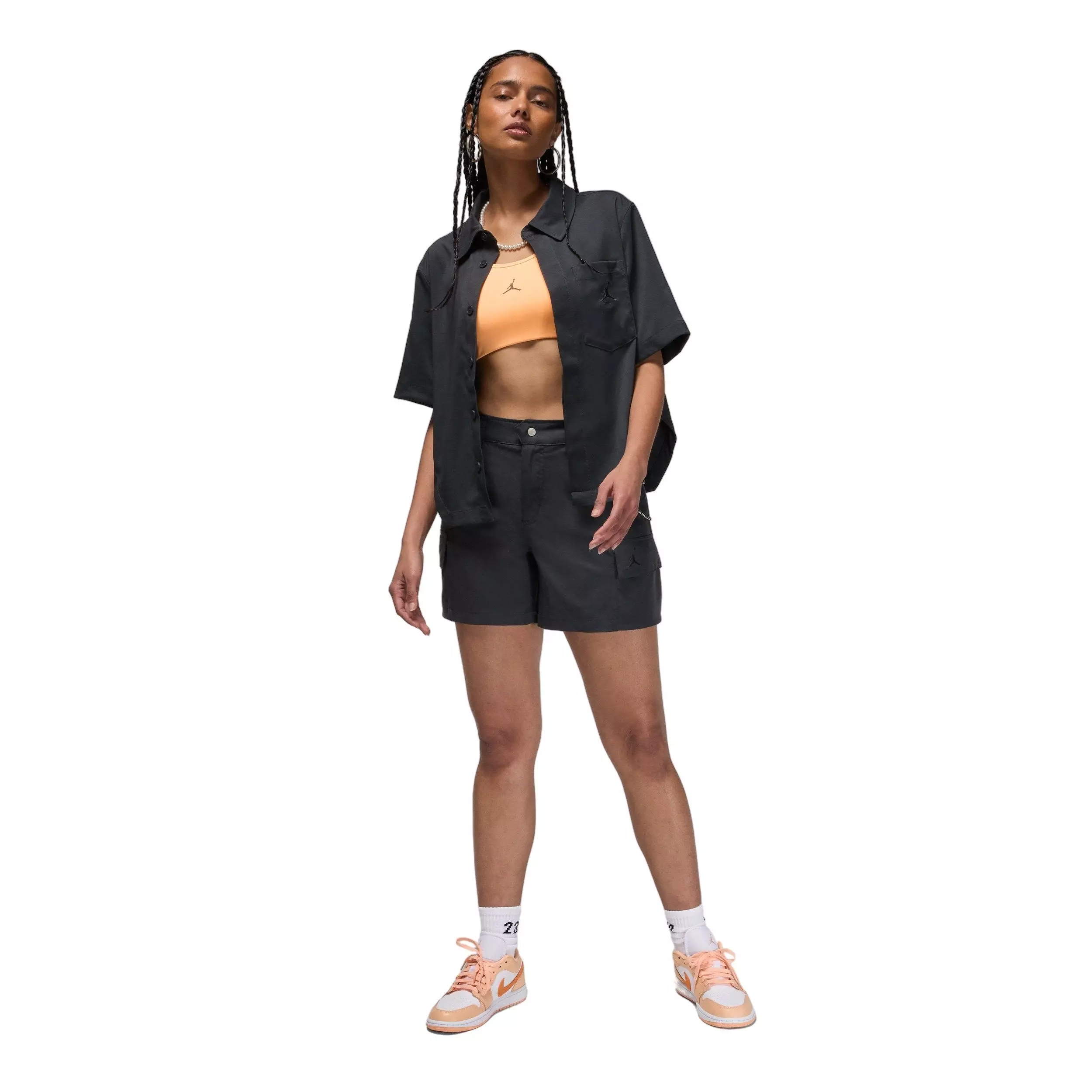 Jordan Women's Chicago Shorts - Black - BLACK