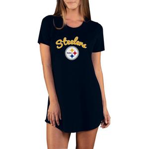 College Concepts Women's Pittsburgh Steelers Marathon Nightshirt