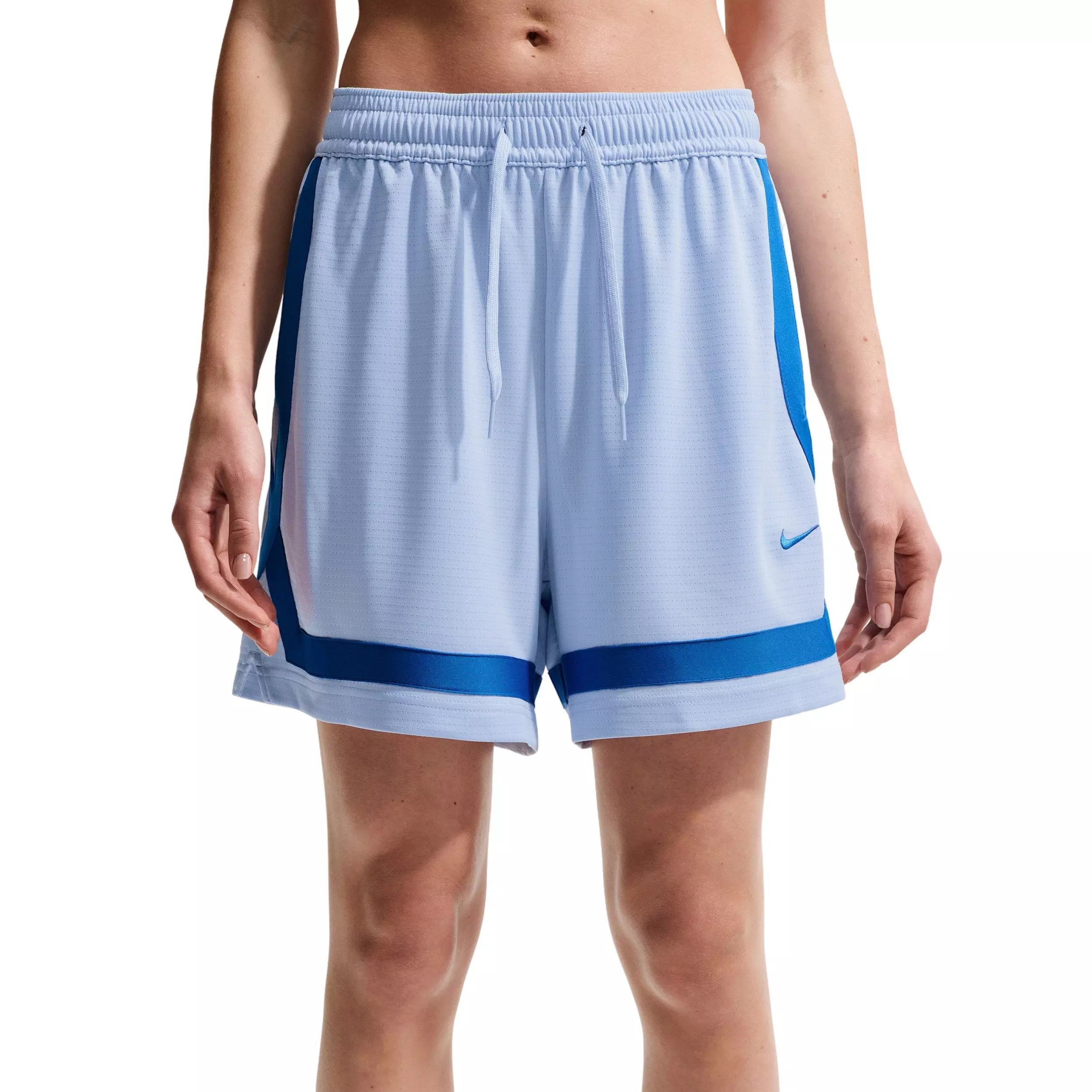 Nike Women's Crossover Dri-FIT 5" Basketball Shorts - Blue - BLUE
