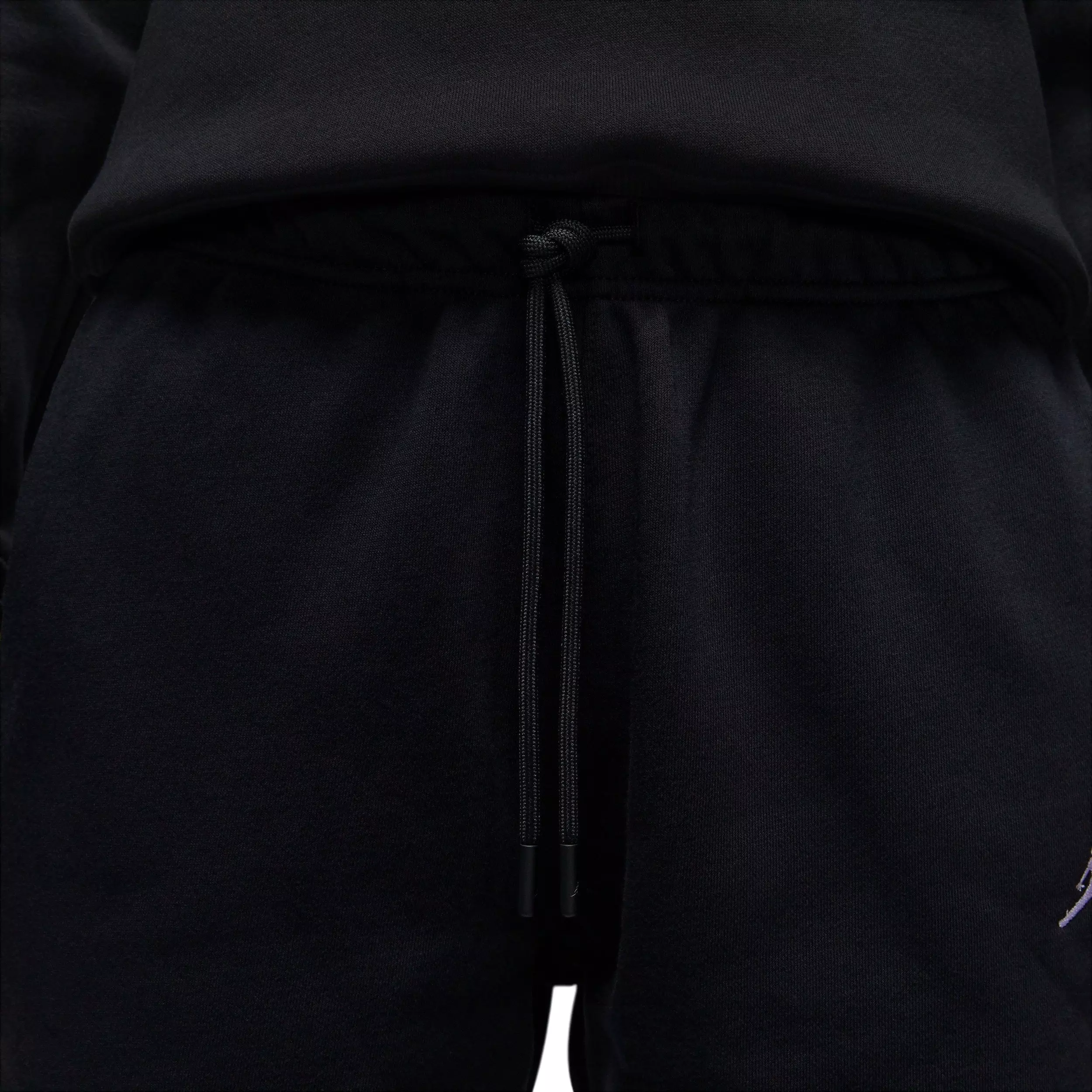 Jordan Women's Brooklyn Fleece Shorts - BLACK/WHITE
