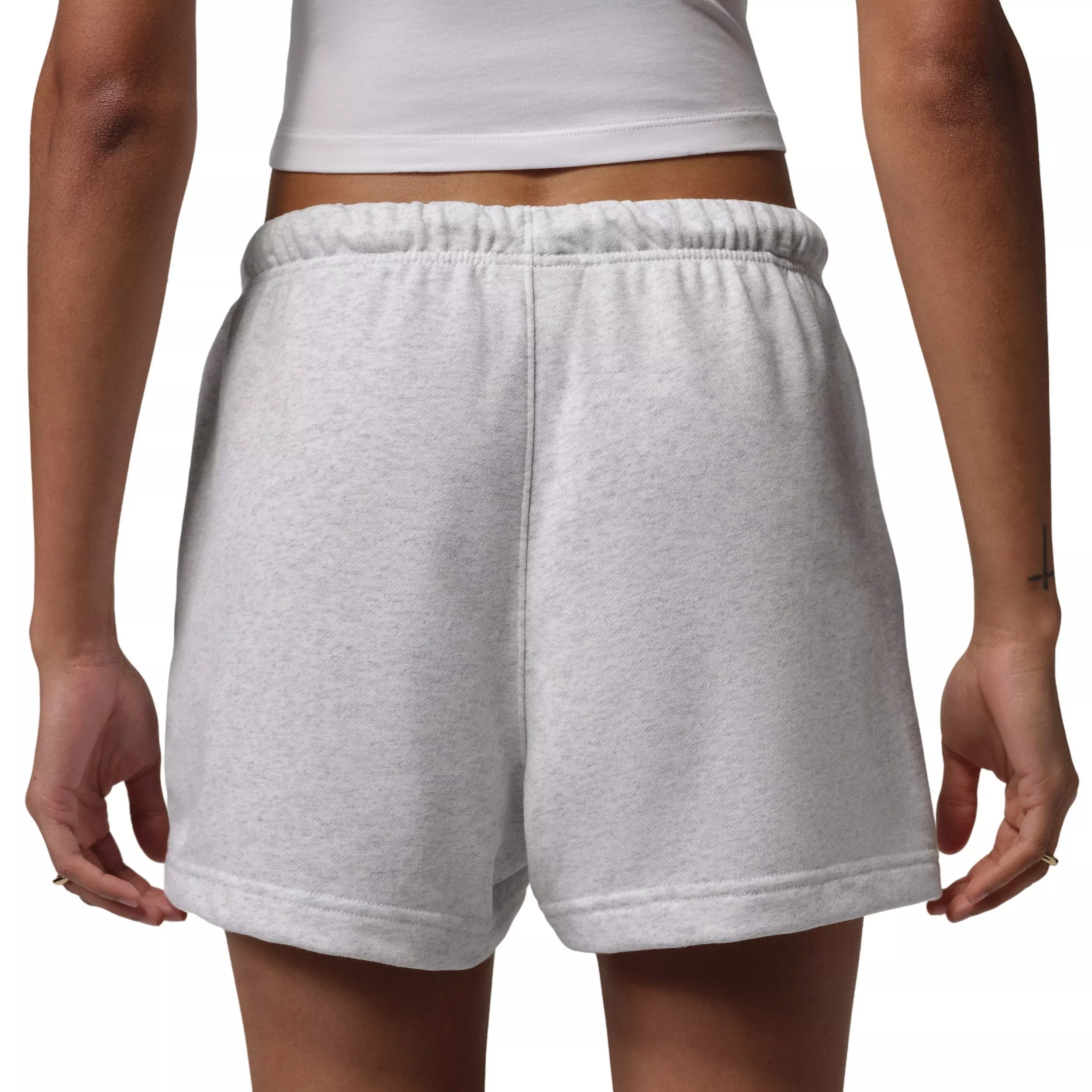 Jordan Women's Brooklyn Fleece Shorts - BROWN/BLACK
