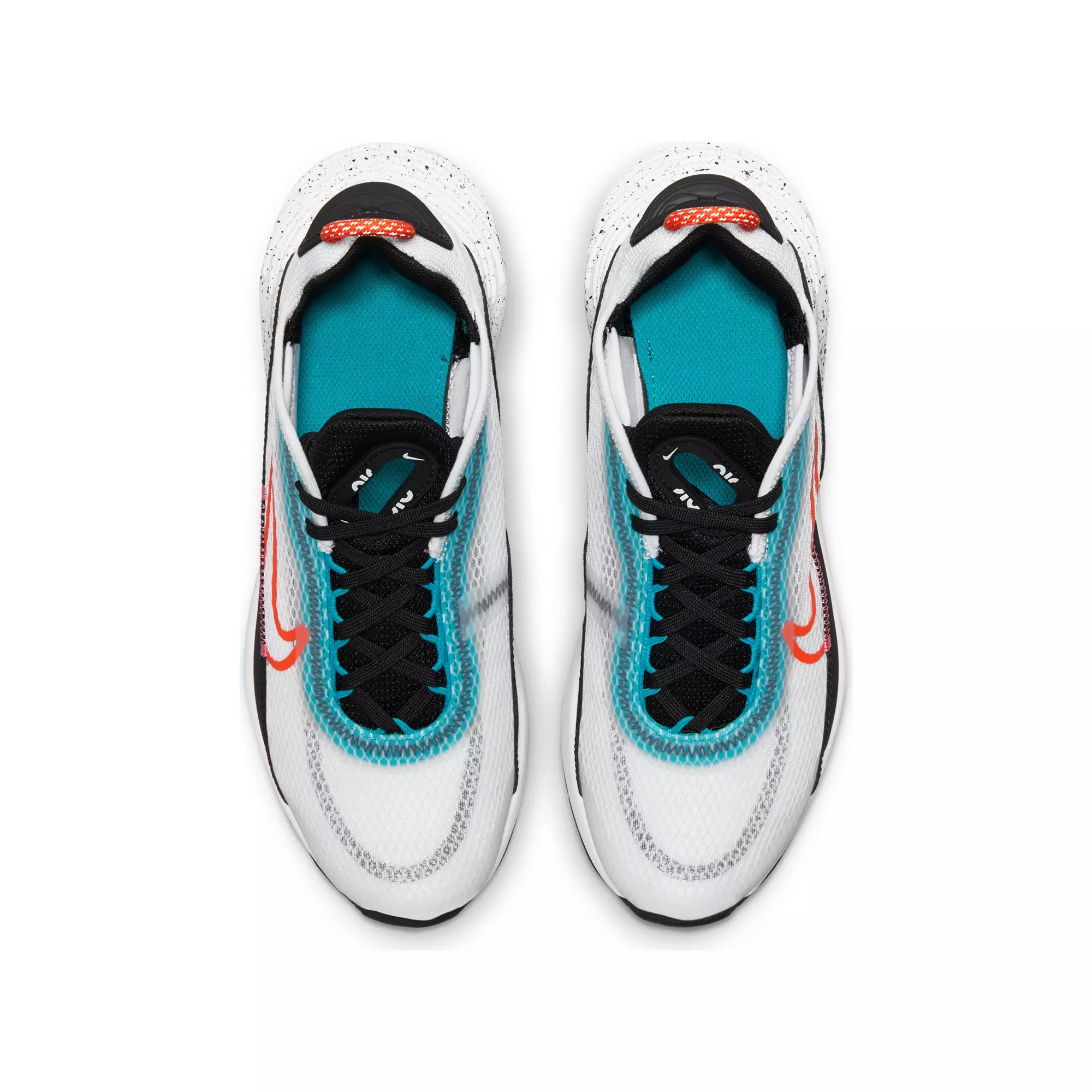 Nike Air Max 2090 "White/Black/Blue/Orange" Grade School Boys' Shoe - WHITE