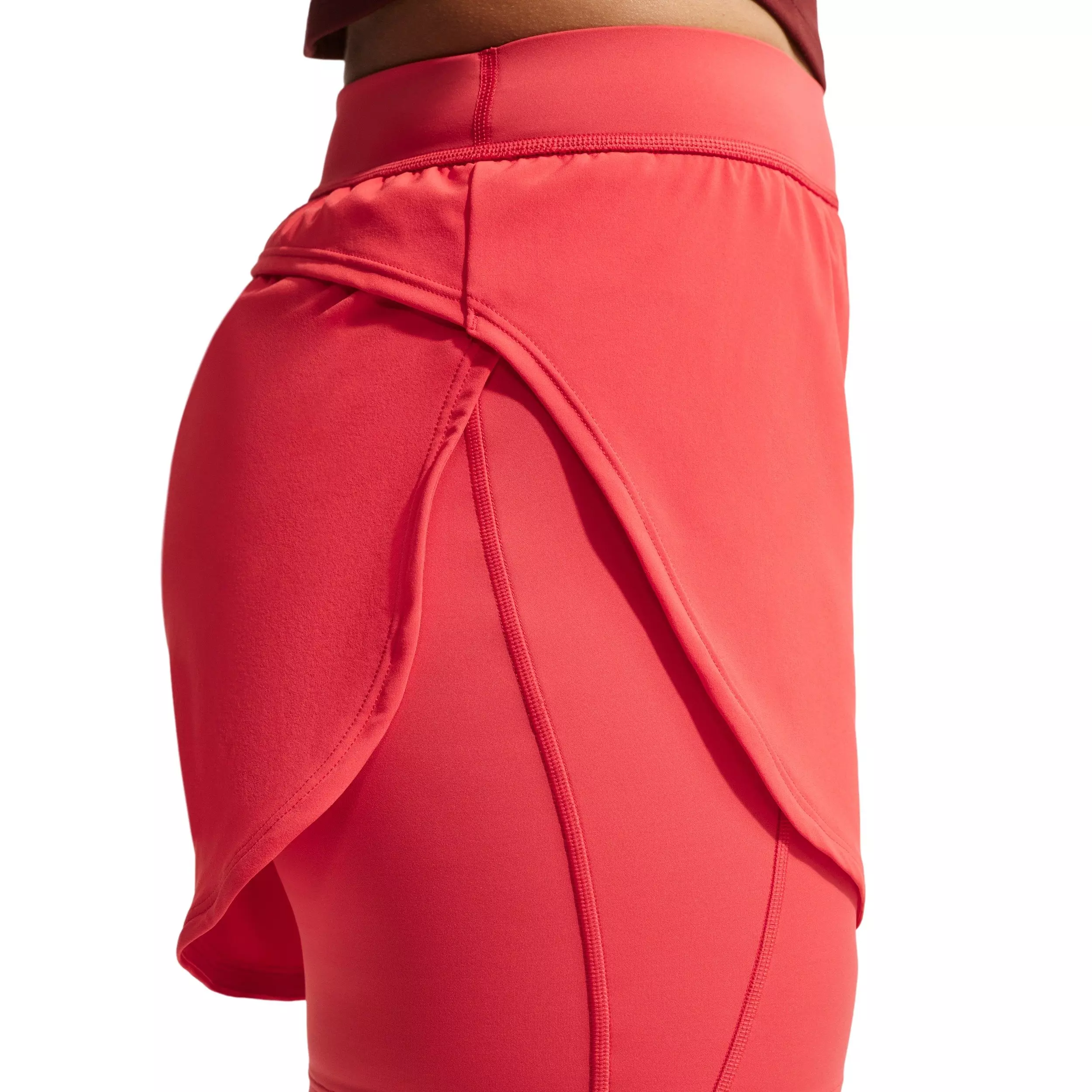 Nike Women's Universa 2-in-1 5" Shorts - Light Crimson - LIGHT CRIMSON