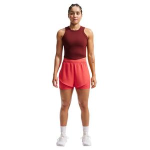 Nike Women's Universa 2-in-1 5" Shorts - Light Crimson