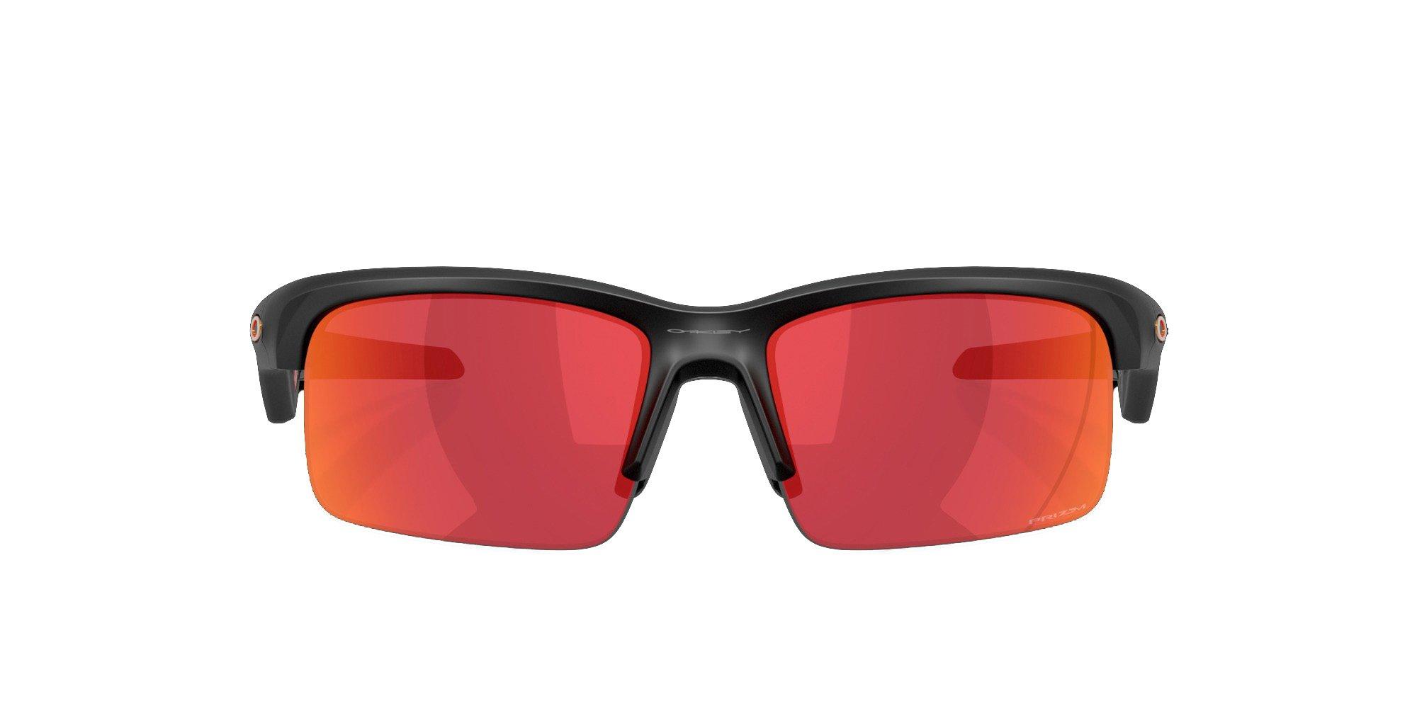 Oakley Capacitor Youth Prizm Field Sunglasses – Matte Black
