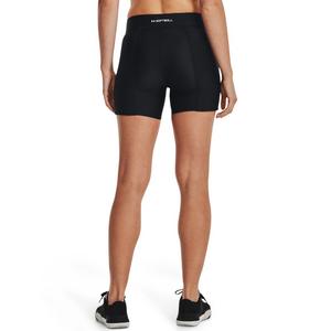Under Armour Women's Diamond Utility Slider Shorts-Black