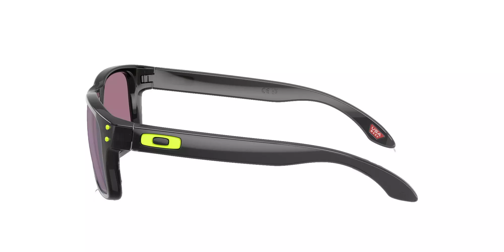 Oakley Holbrook XXS Sunglasses (Youth Fit) - Prizm Jade Lenses and Black Ink Frame - BLACK/GREEN