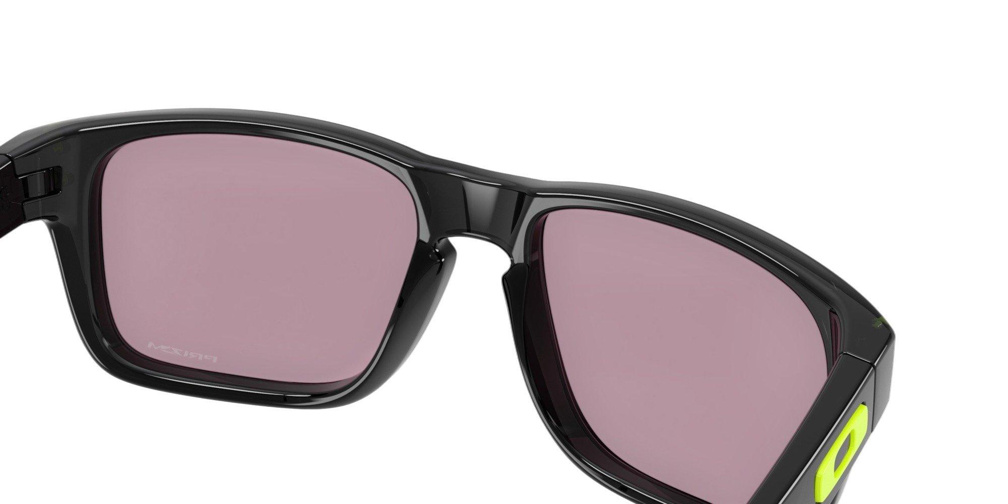 Oakley Youth Holbrook XXS Prizm Jade Sunglasses &ndash; Black Ink - BLACK/GREEN Thumbnail View 5