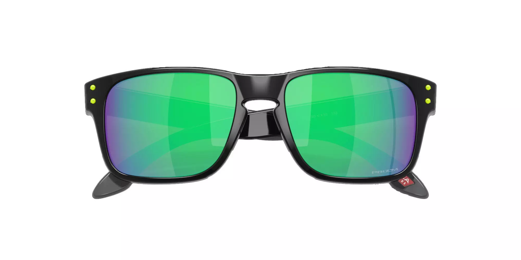 Oakley Youth Holbrook XXS Prizm Jade Sunglasses &ndash; Black Ink - BLACK/GREEN