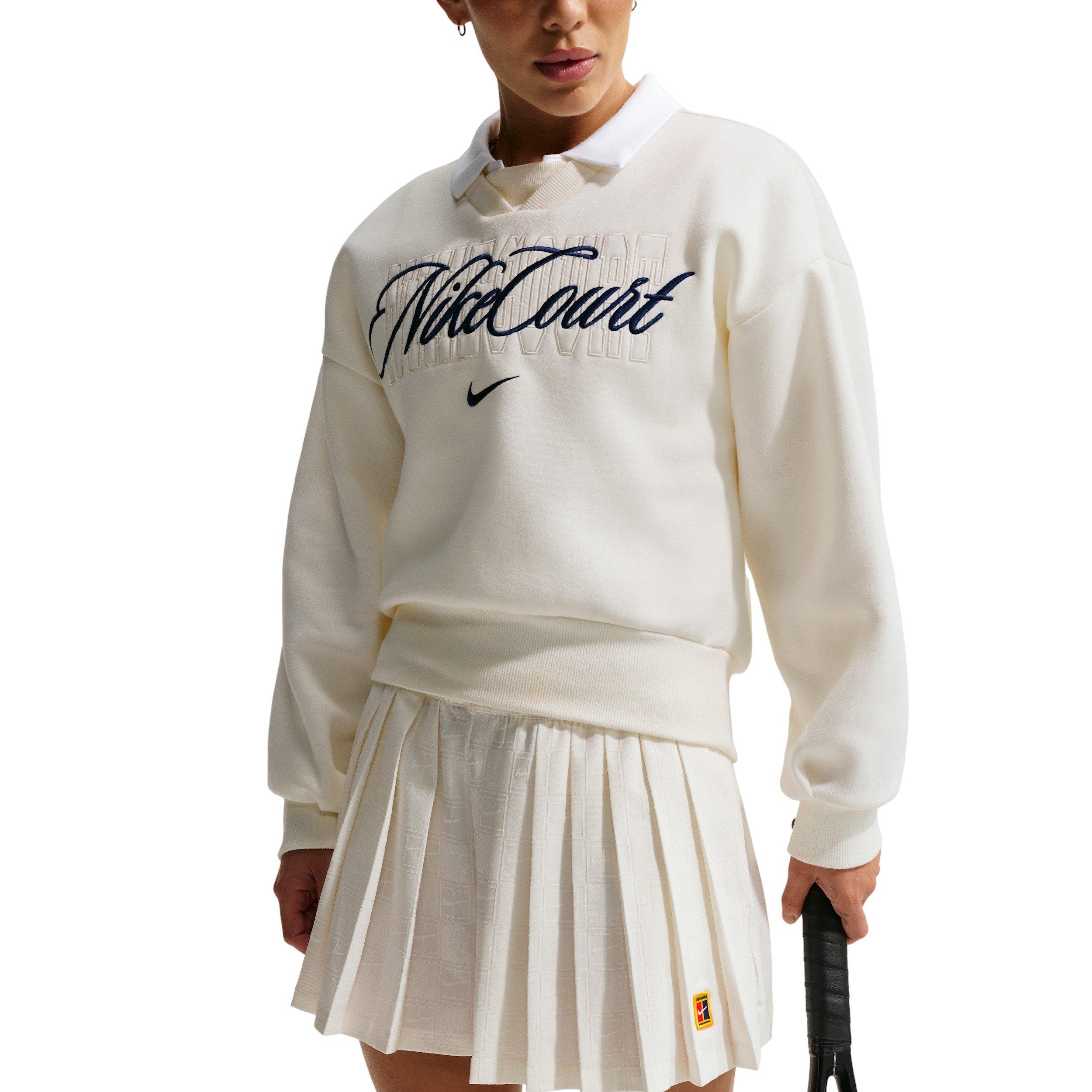 Nike Women's NikeCourt Court Collection Dri-FIT High-Waisted Tennis Shorts - SAIL Thumbnail View 5