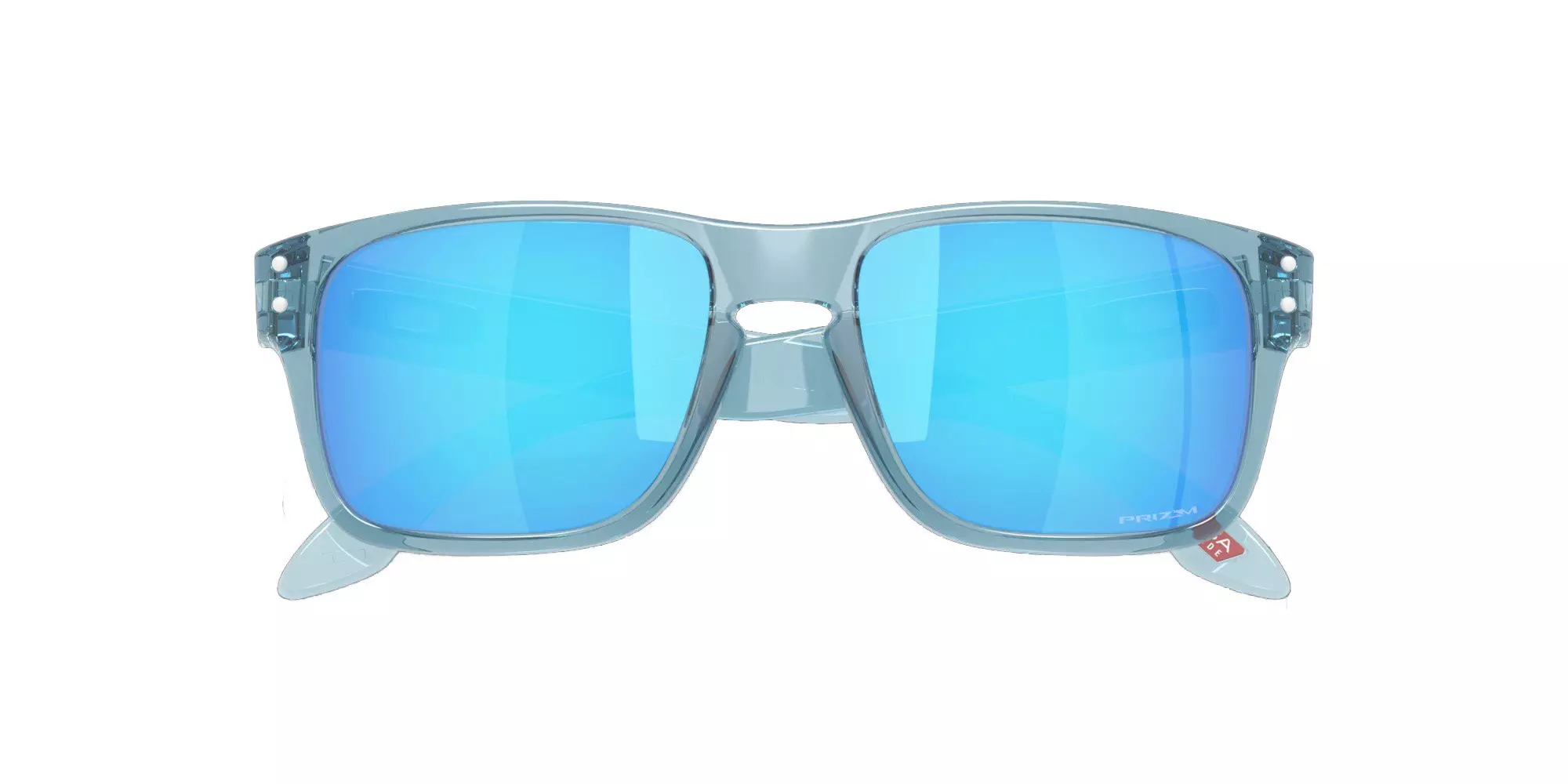 Oakley Youth Holbrook XXS Prizm Sapphire Sunglasses &ndash; Transparent Stonewash - GREY/BLUE