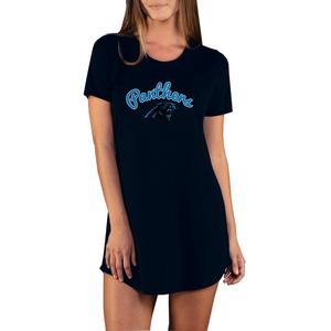 College Concepts Women's Carolina Panthers Marathon Nightshirt