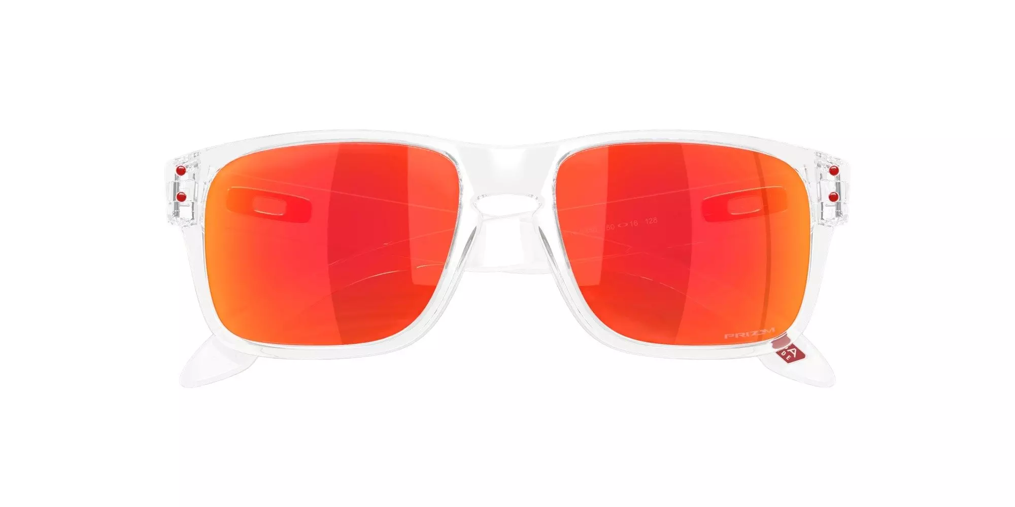 Oakley Youth Holbrook XXS Prizm Ruby Sunglasses &ndash; Clear - RED