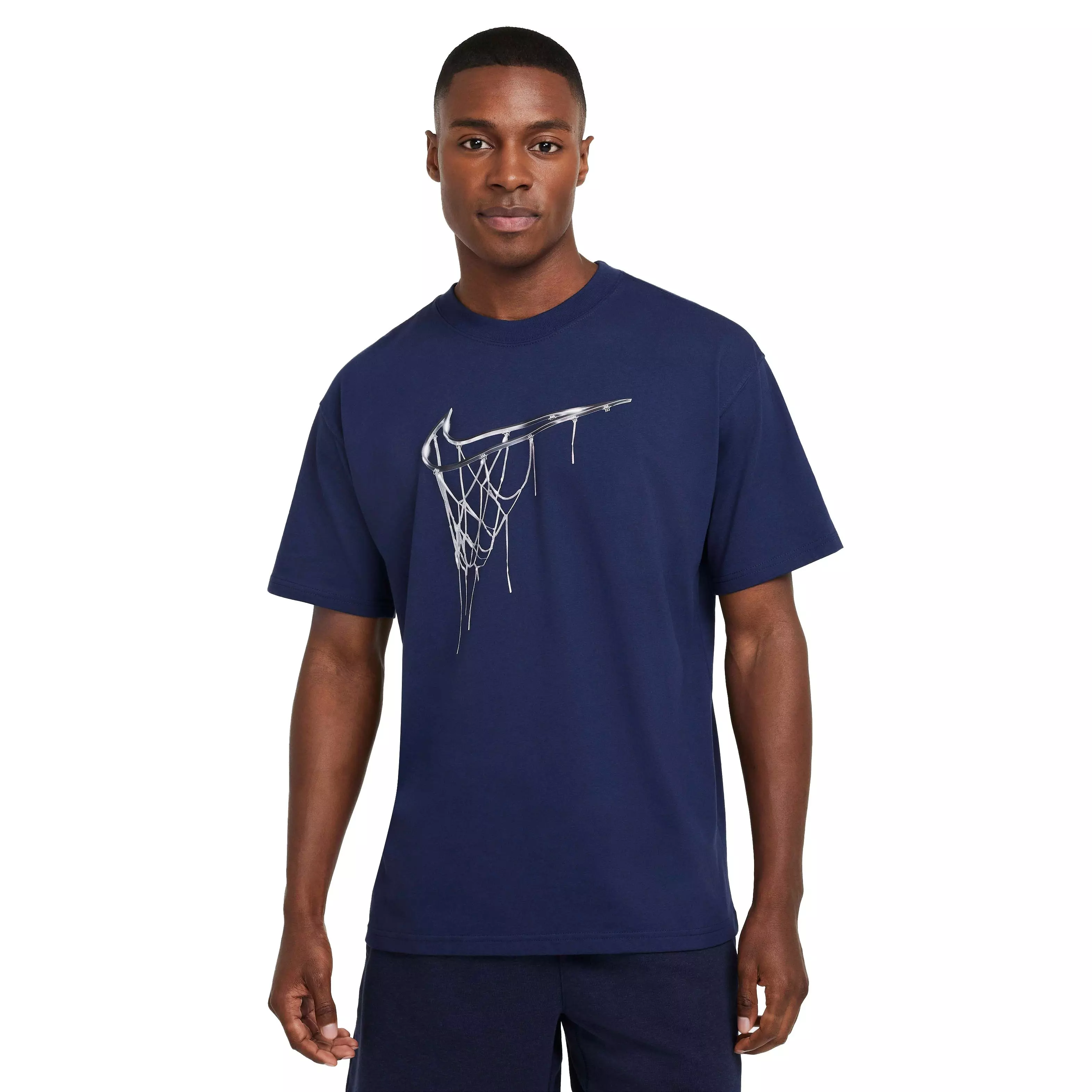 Nike Men's Max90 Basketball T-Shirt - NAVY