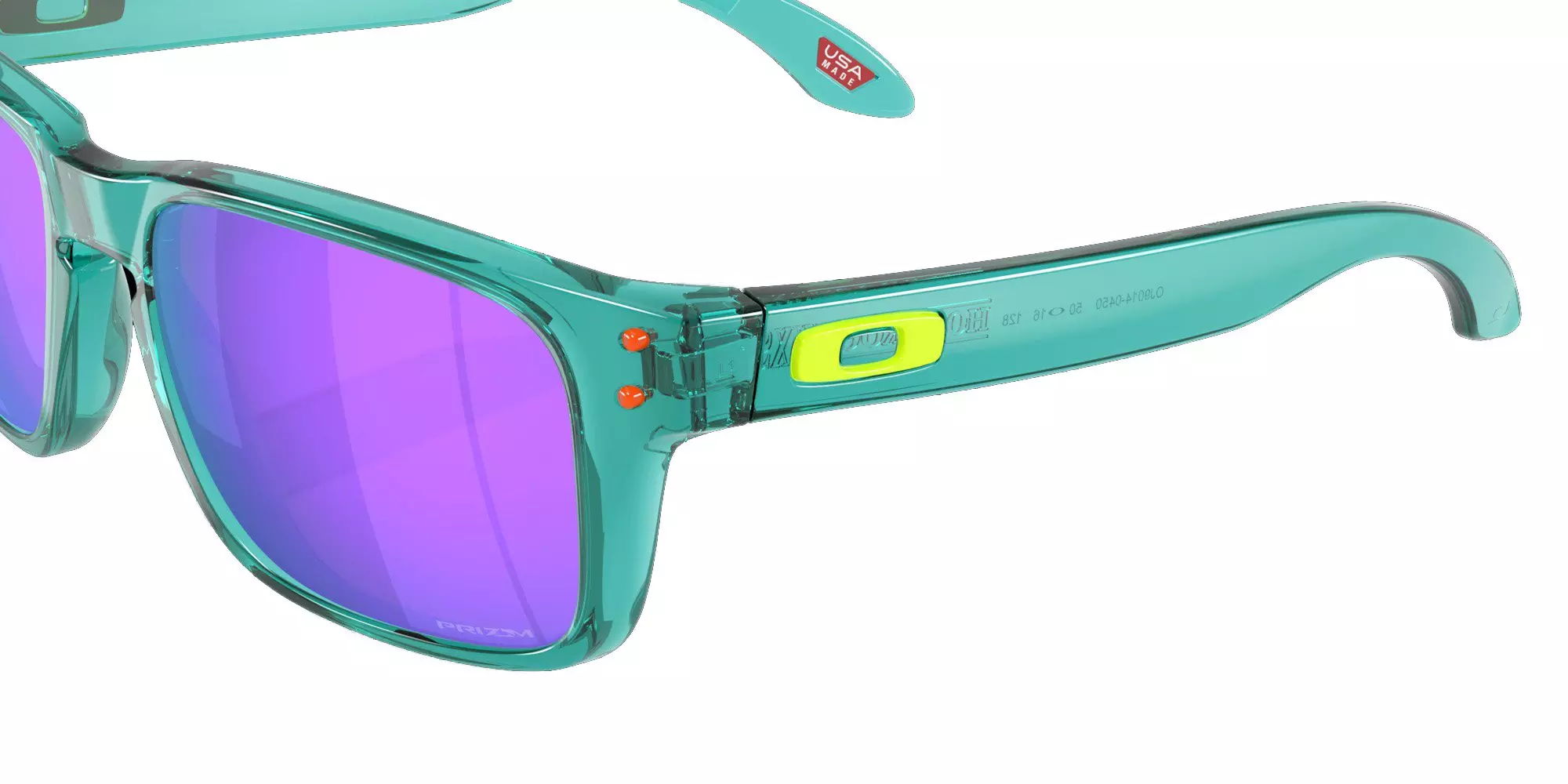 Oakley Youth Holbrook XXS Prizm VIolet Sunglasses - Grey Smoke - BLUE/PURPLE