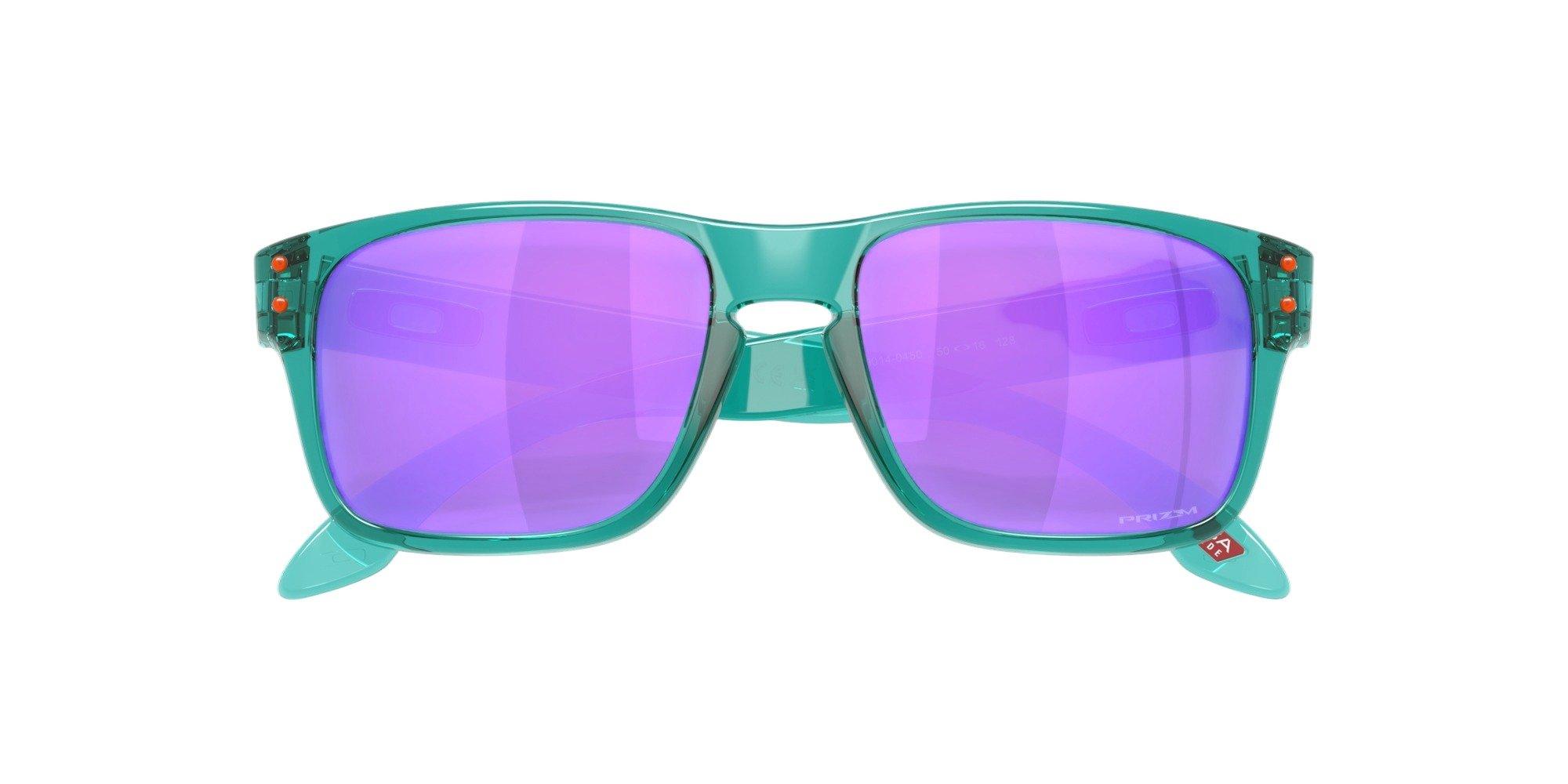 Oakley Holbrook XXS Youth Prizm Violet Sunglasses – Grey Smoke