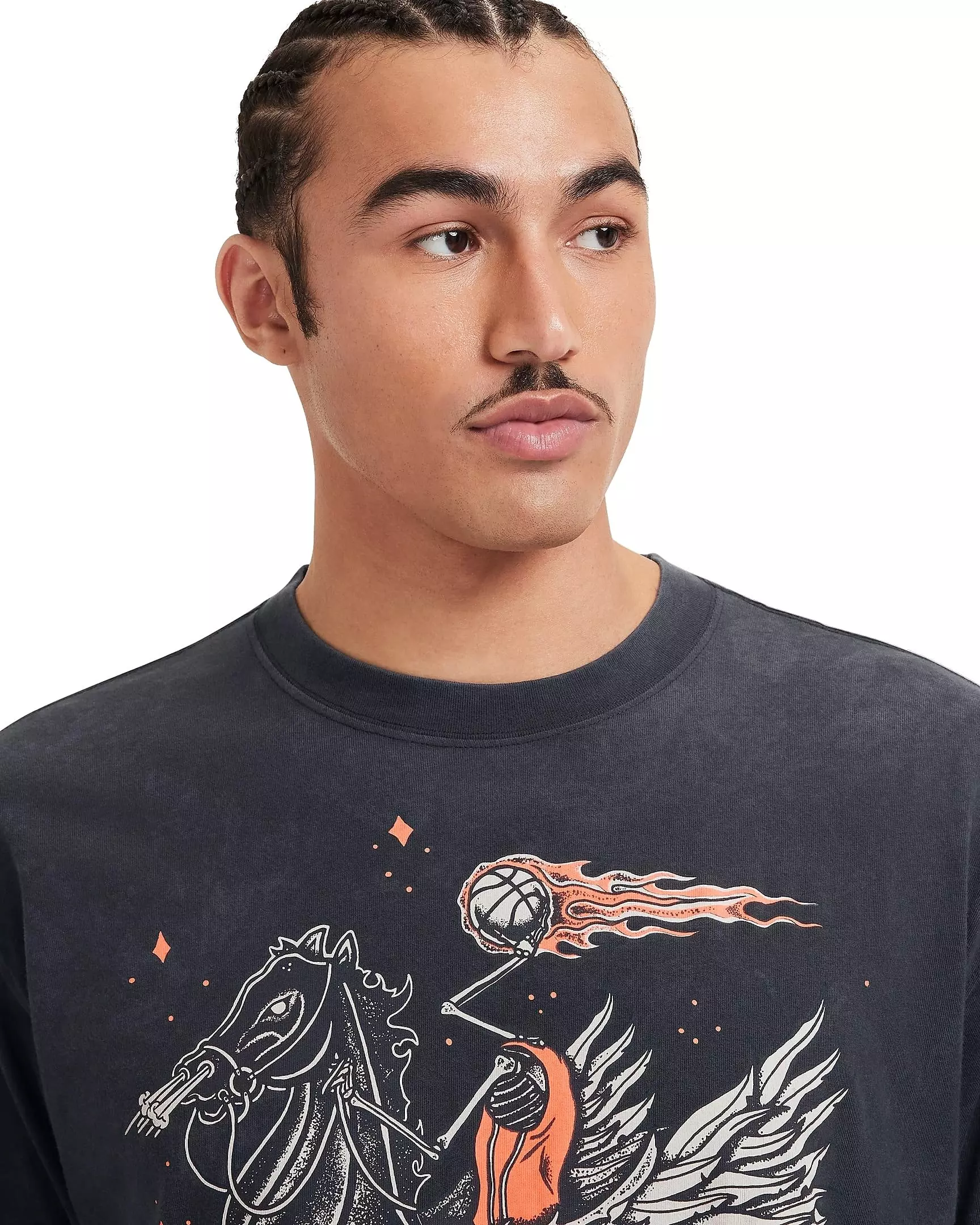 Nike Men's Max90 Basketball Relaxed T-Shirt - BLACK