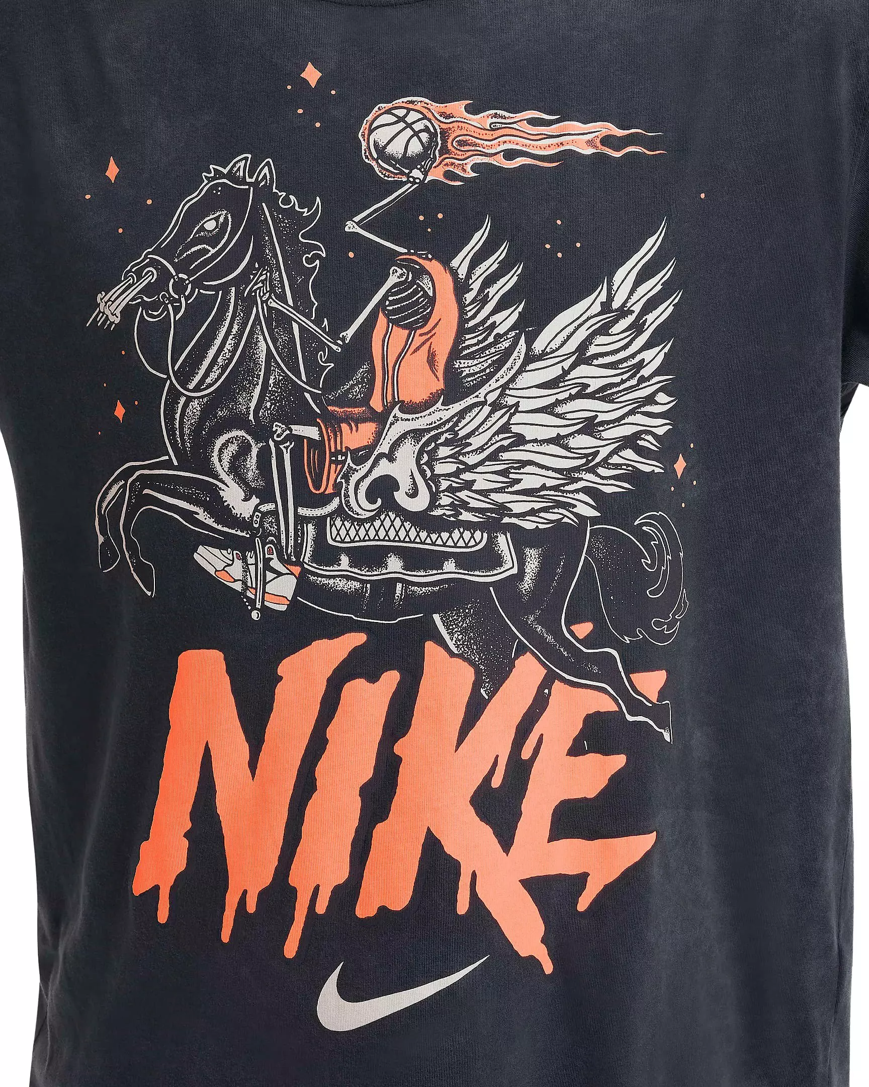 Nike Men's Max90 Basketball Relaxed T-Shirt - BLACK