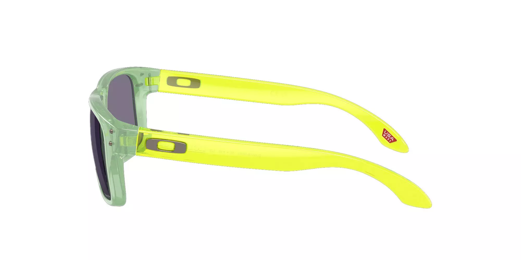 Oakley Youth Holbrook XXS Prizm Grey Sunglasses - Transparent Jade - GREEN/GREY