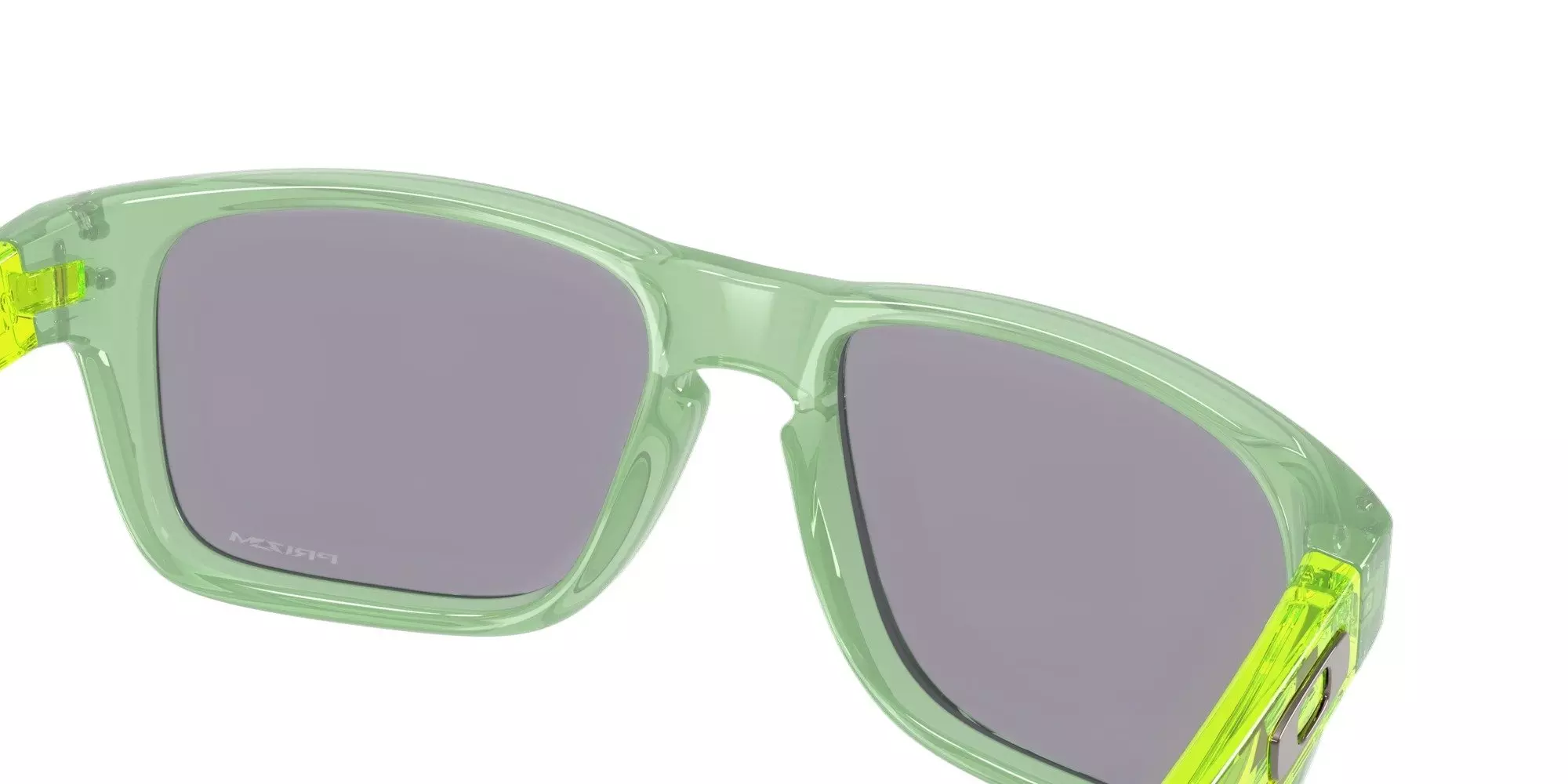 Oakley Youth Holbrook XXS Prizm Grey Sunglasses - Transparent Jade - GREEN/GREY
