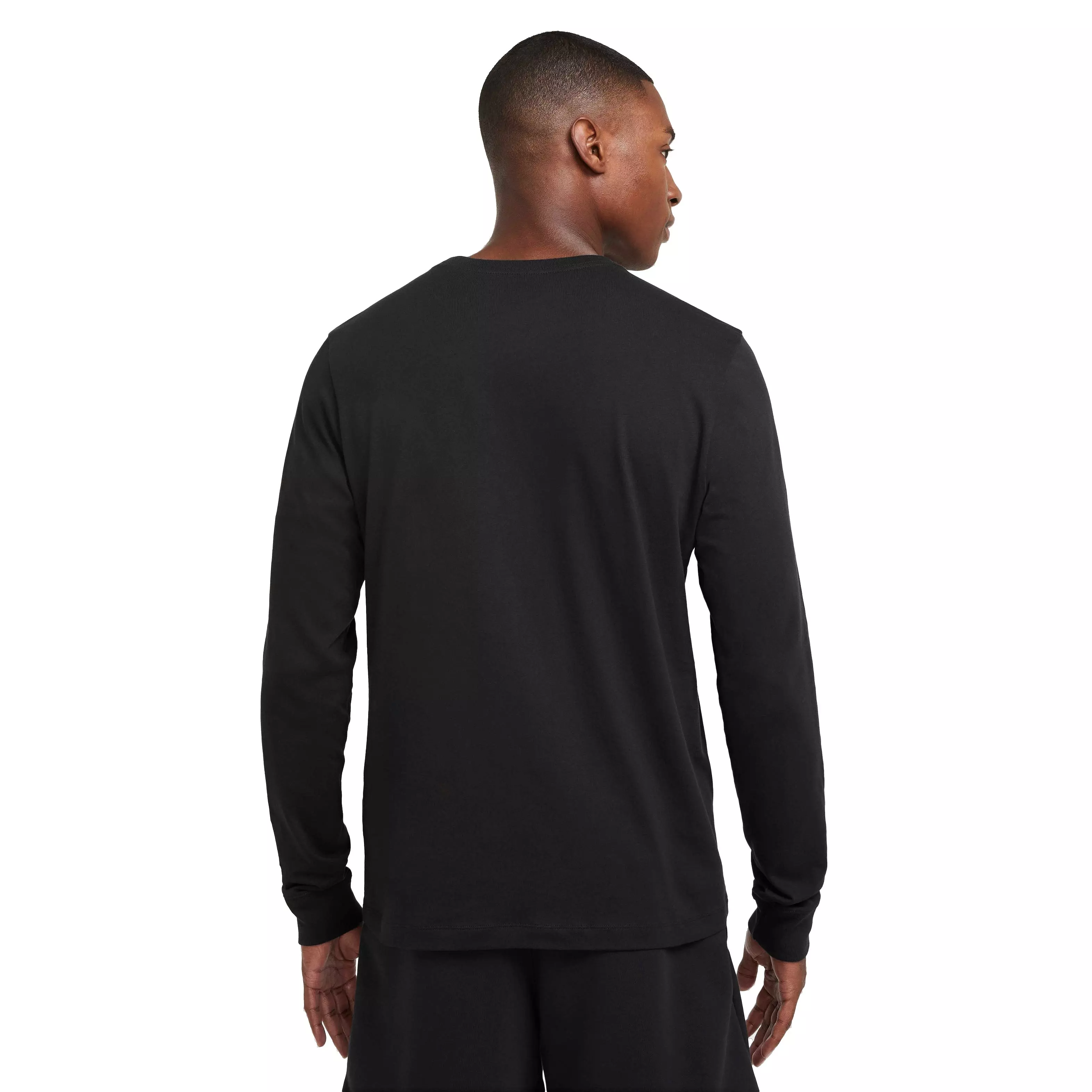 Nike Men's Long Sleeve Basketball T-Shirt - BLACK