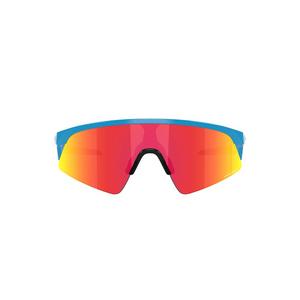 Oakley Resistor Sweep Sunglasses (Youth Fit) - Prizm Ruby Lenses and Polished Sky Blue Frame