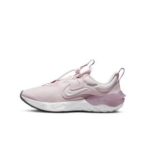 Nike Run Flow "Pink Foam/White/Elemental Pink" Grade School Girls' Running Shoe