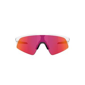 Oakley Youth Resistor Sweep Prizm Field Sunglasses - Polished White
