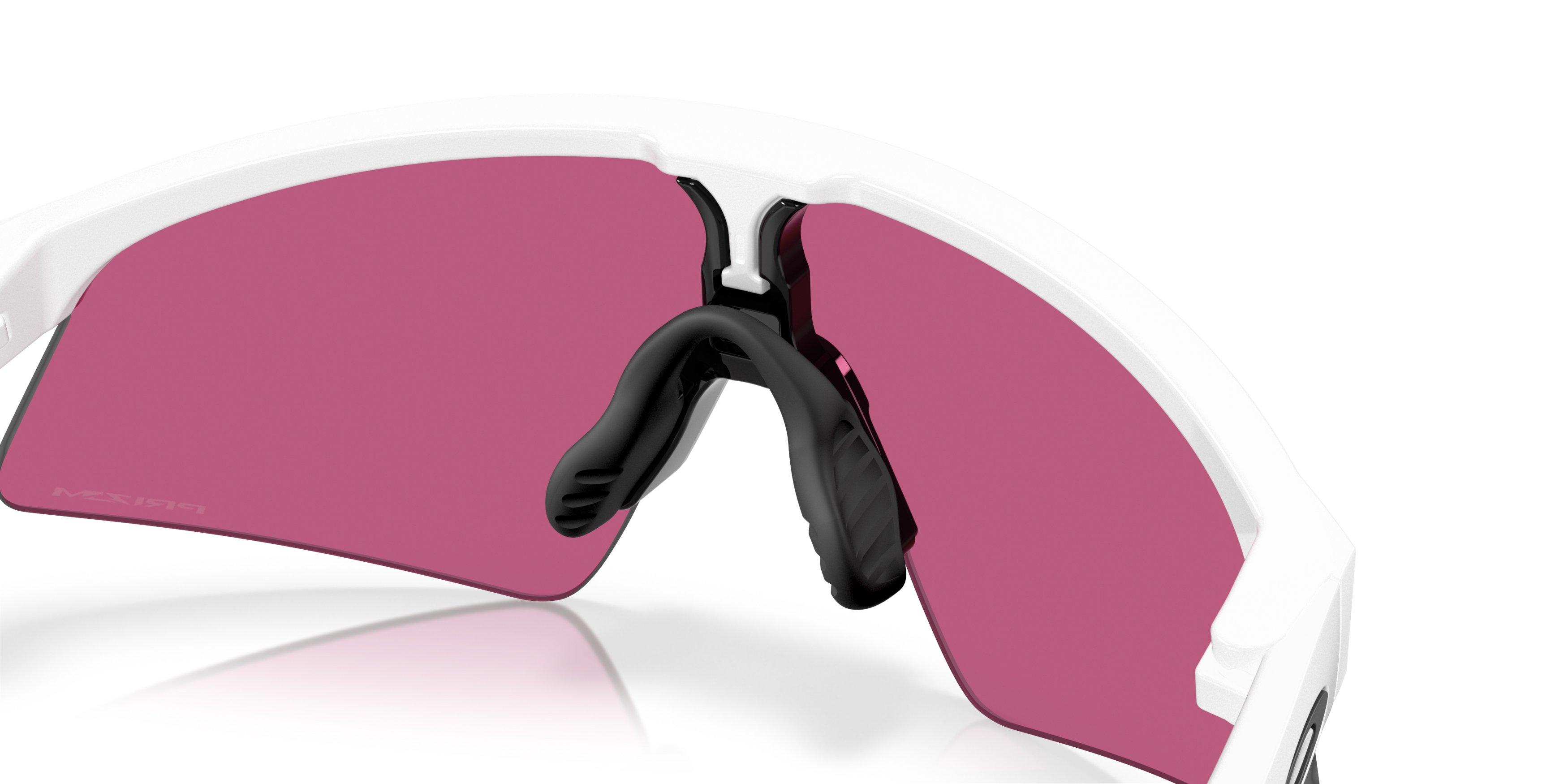 Oakley Resistor Sweep Sunglasses (Youth Fit) - Prizm Field Lenses and Polished White Frame
