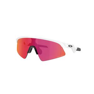 Oakley Youth Resistor Sweep Prizm Field Sunglasses - Polished White