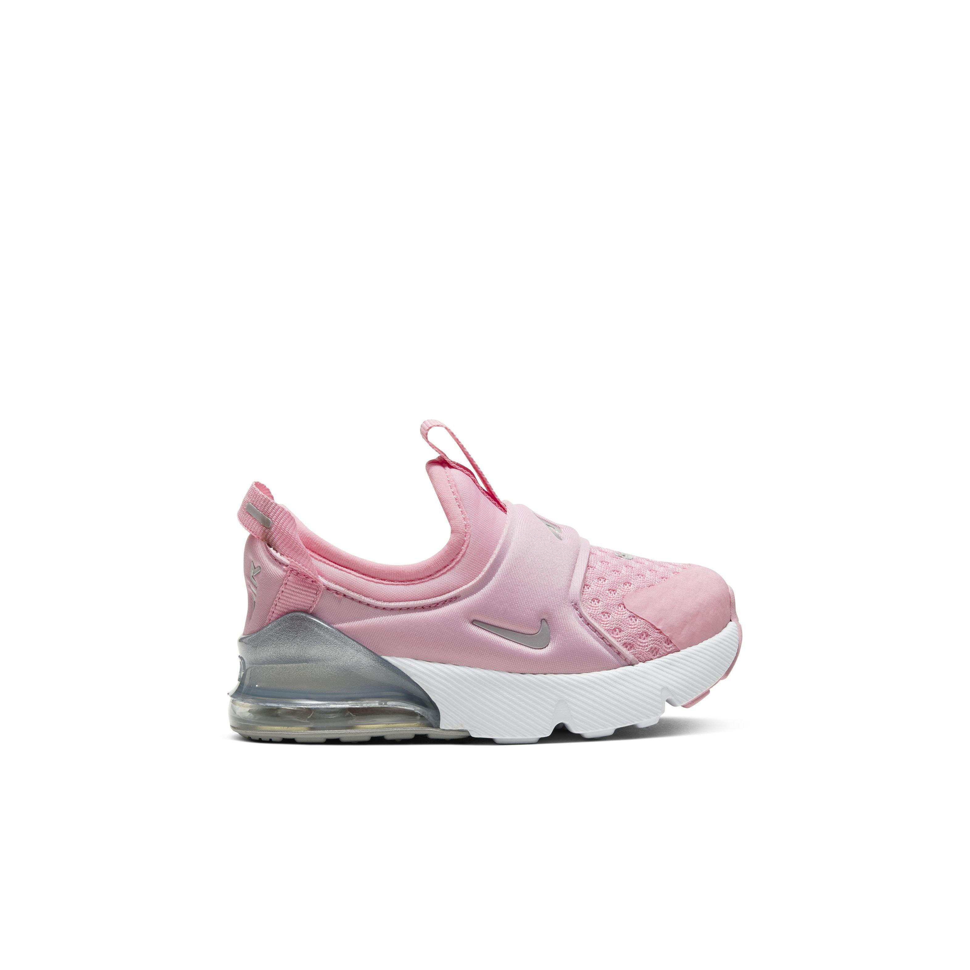 pink and silver nikes