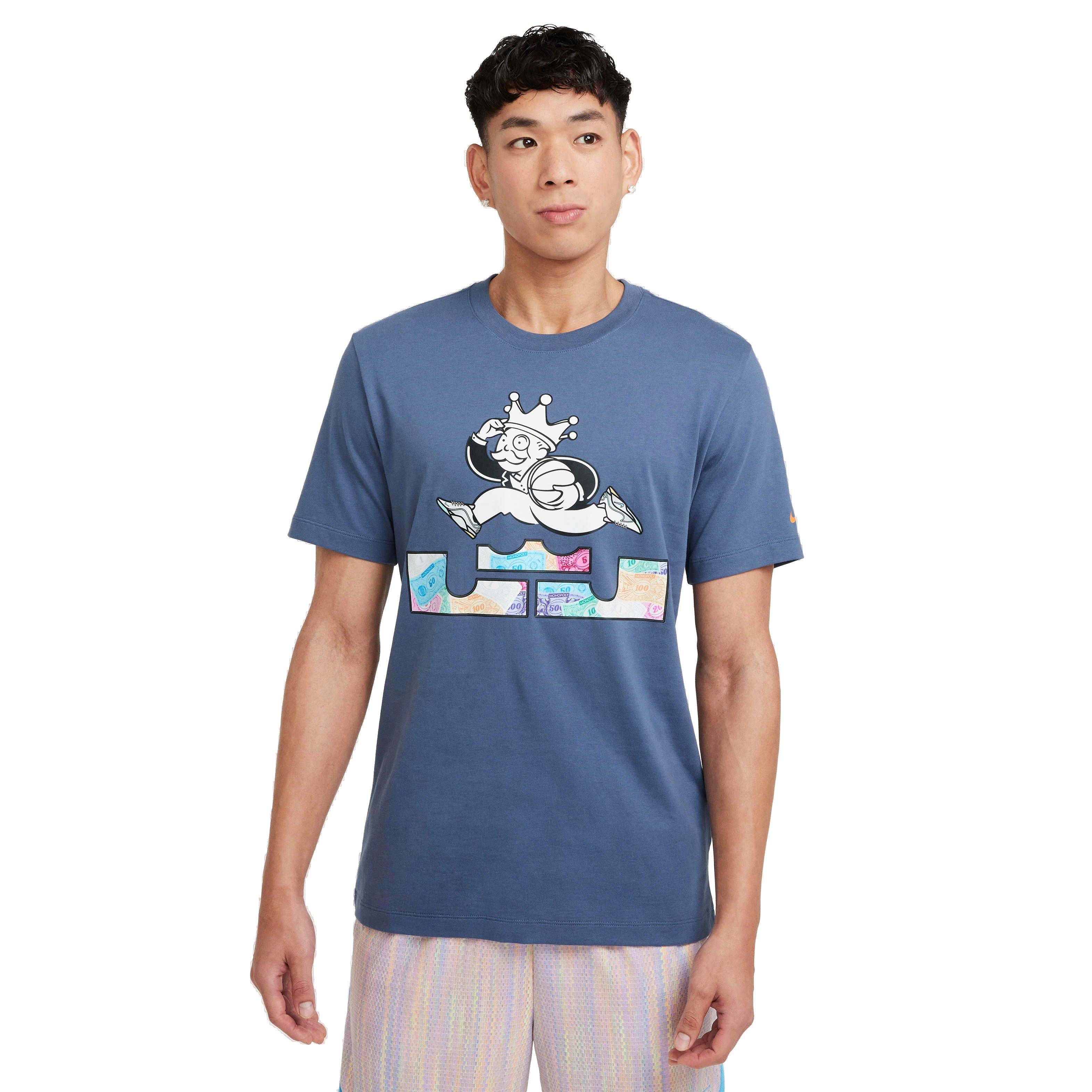 Nike Men's LeBron James Monopoly Basketball T-Shirt
