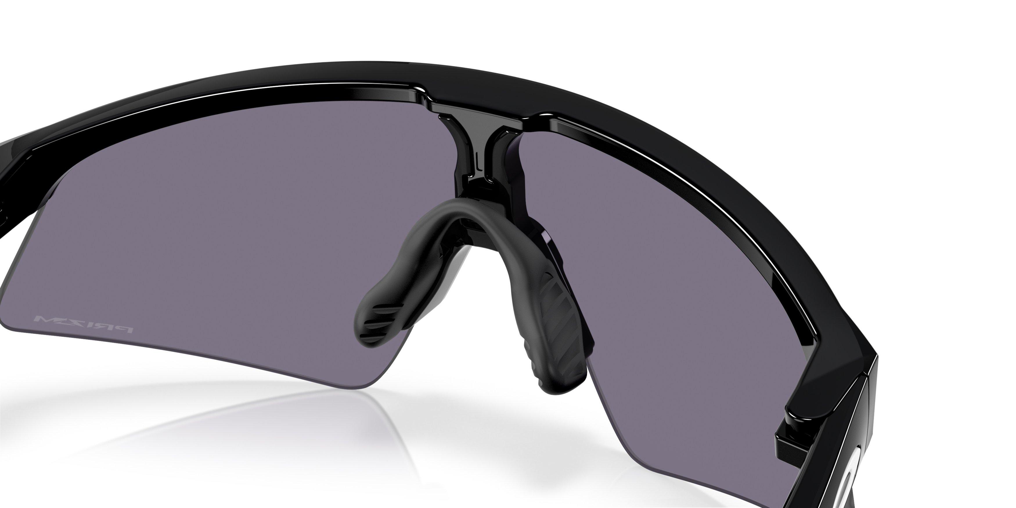 Oakley Resistor Sweep Youth Prizm Grey Sunglasses – Polished Black