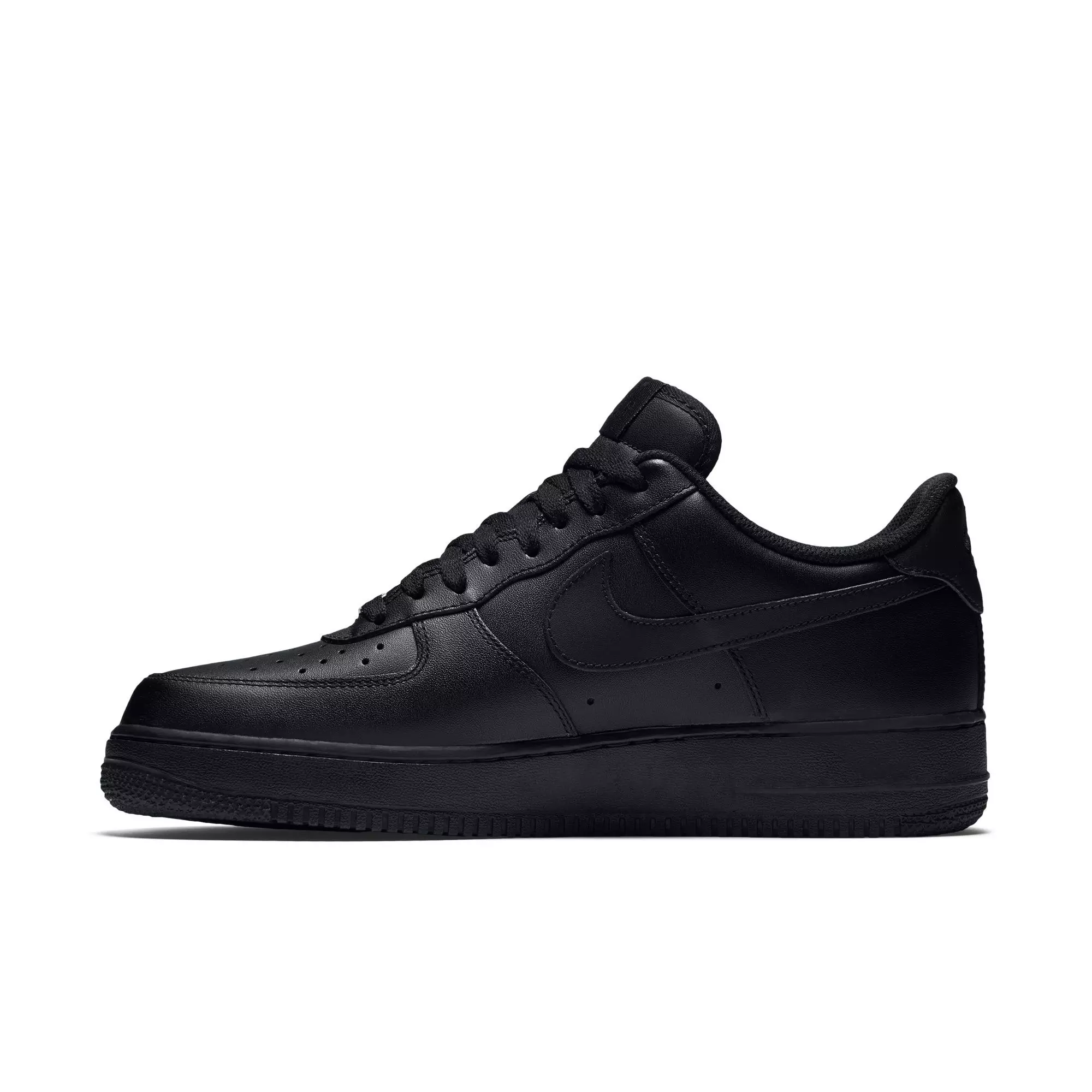 Nike Air Force 1 Low Men's "Black" Basketball Shoes - BLACK