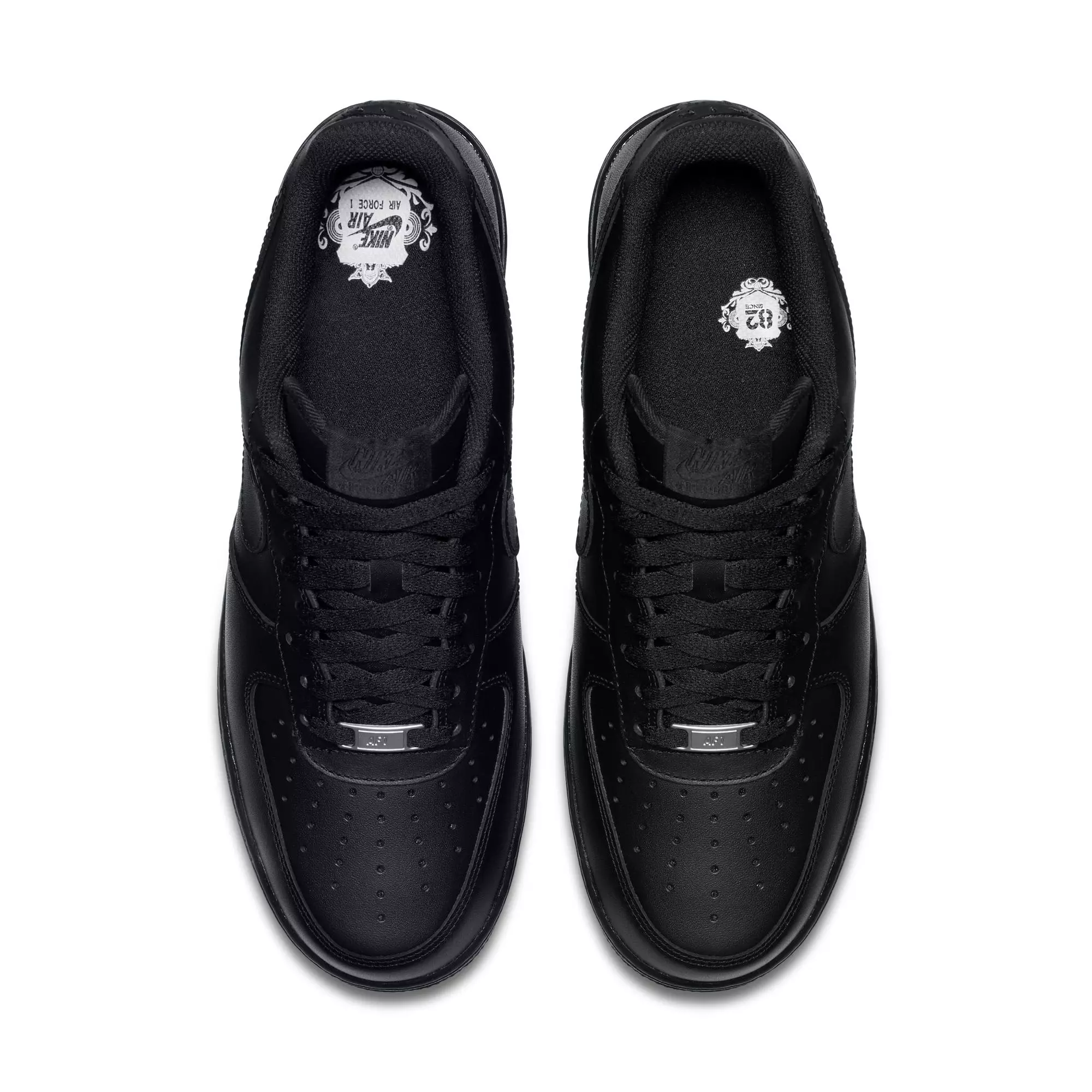 Nike Air Force 1 Low Men's "Black" Basketball Shoes - BLACK