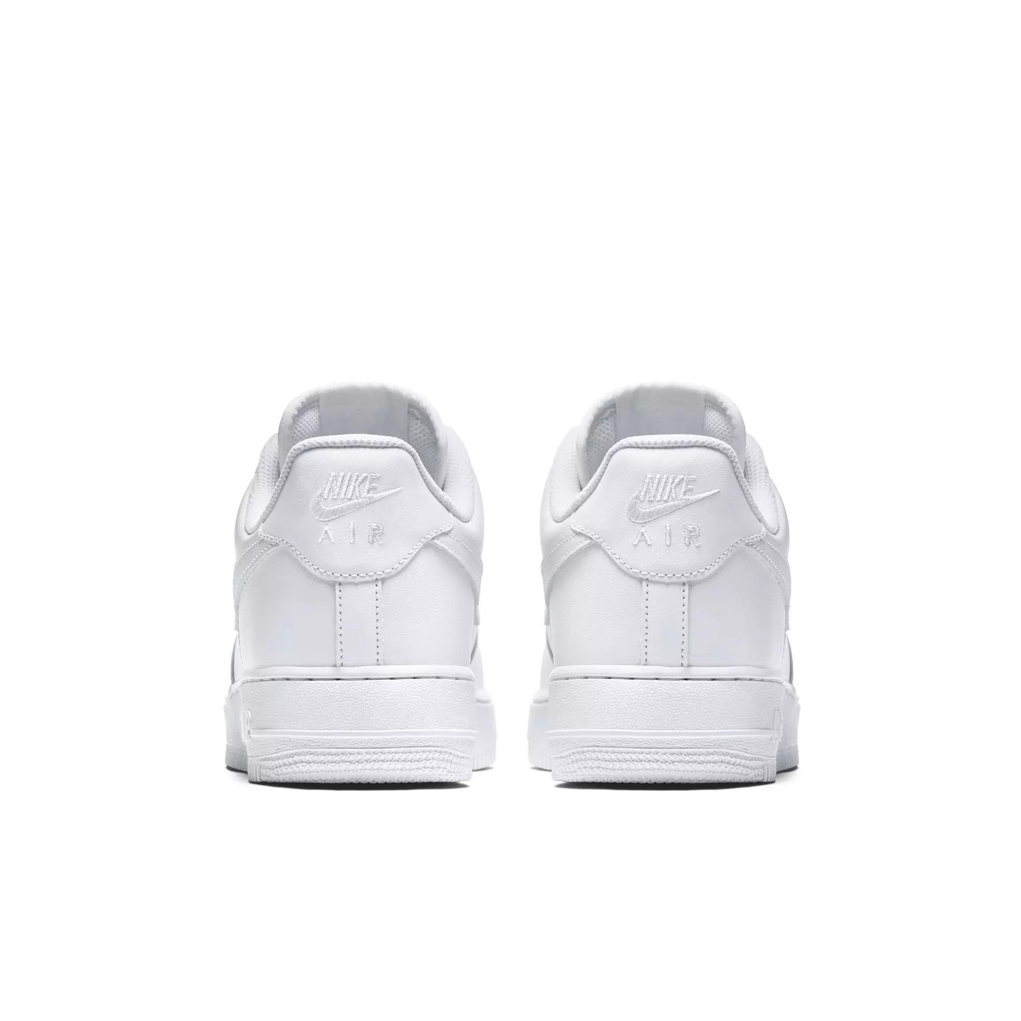 Nike Air Force 1 Low Men's "White" Basketball Shoes - WHITE