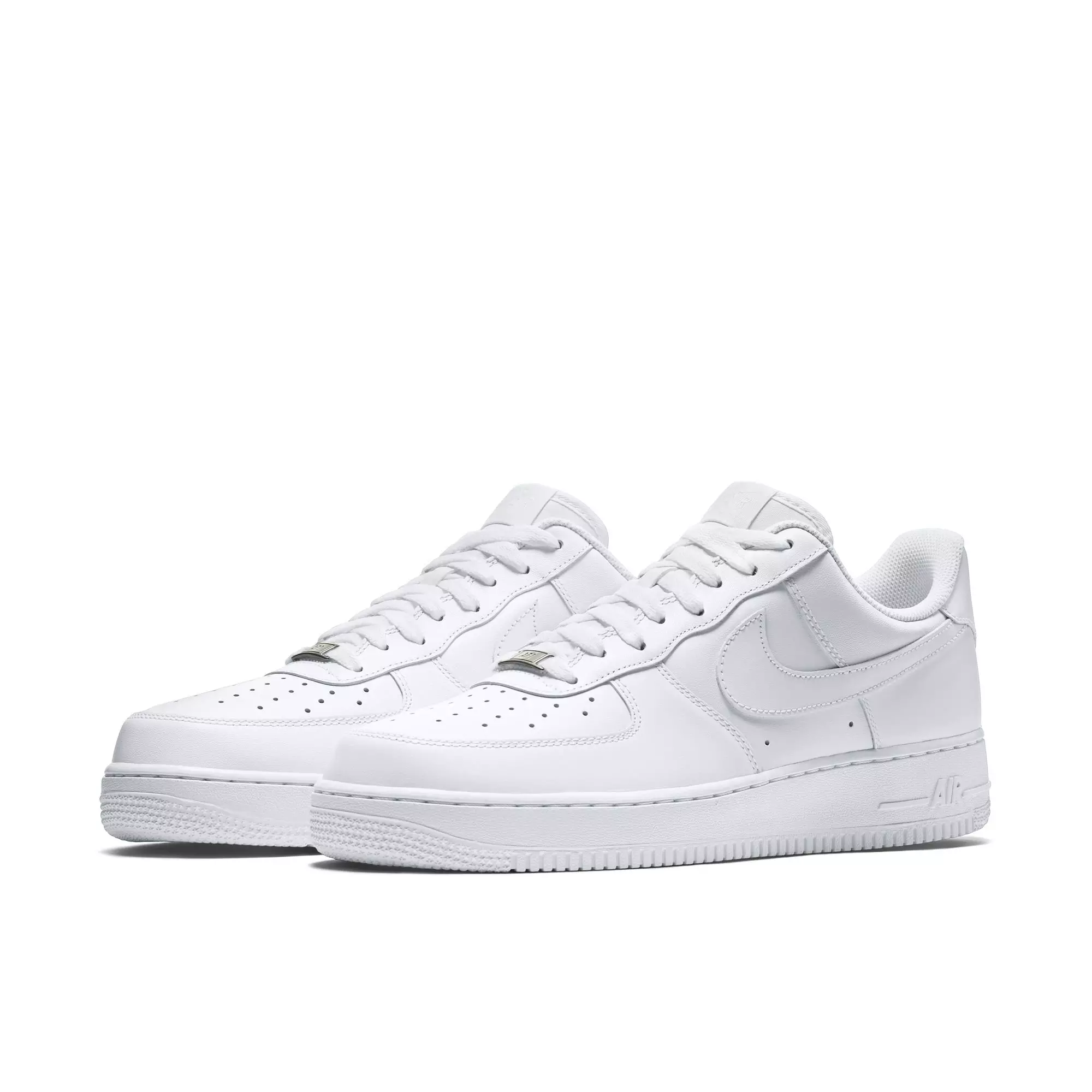 Nike Air Force 1 Low Men's "White" Basketball Shoes - WHITE