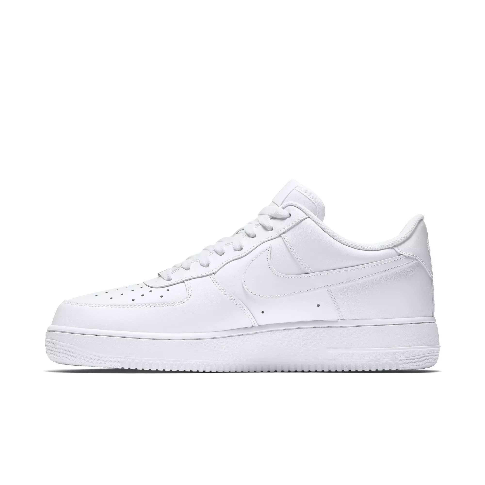 Nike Air Force 1 Low Men's "White" Basketball Shoes - WHITE
