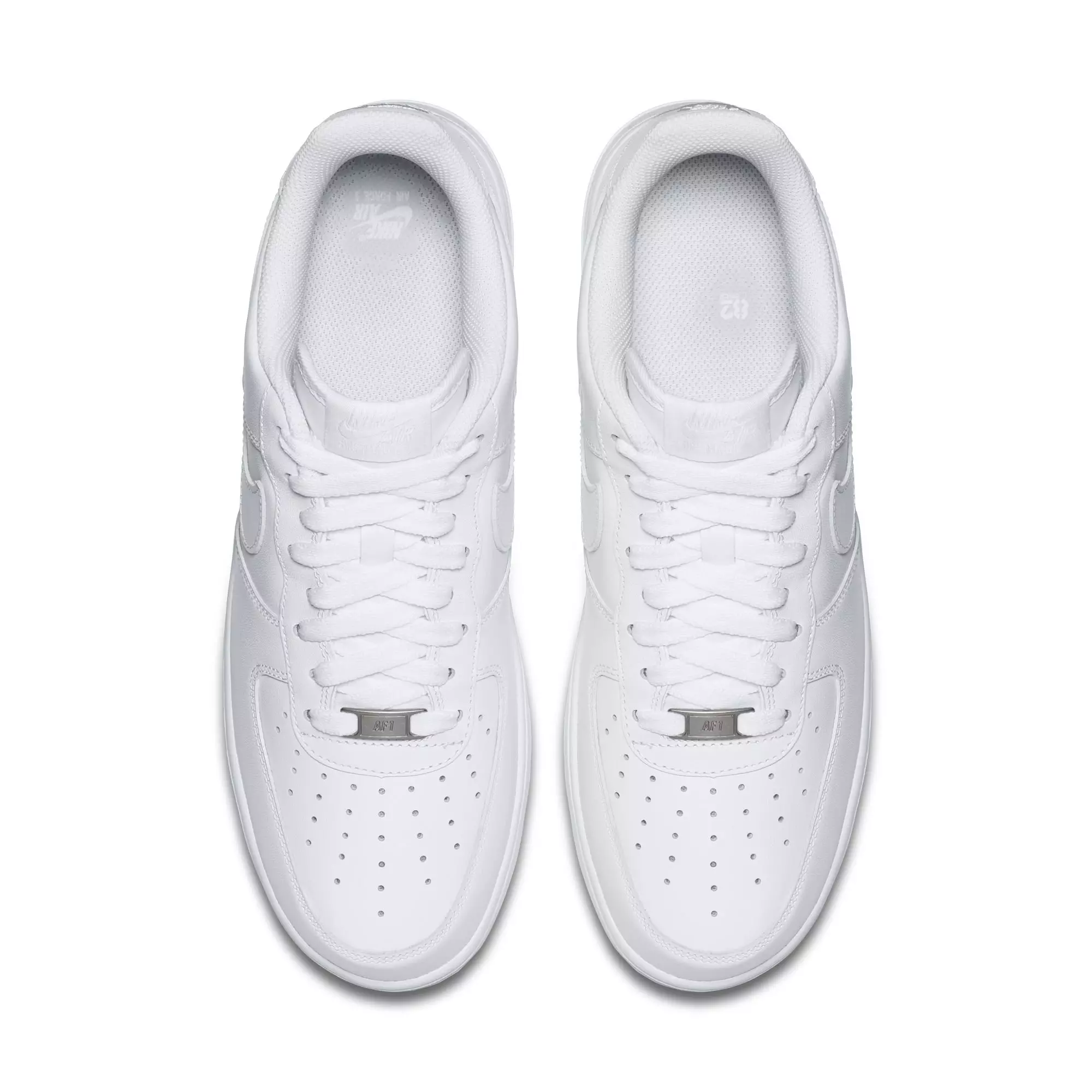 Nike Air Force 1 Low Men's "White" Basketball Shoes - WHITE