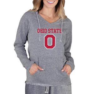 College Concepts Women's Ohio State Buckeyes Mainstream Hooded Top