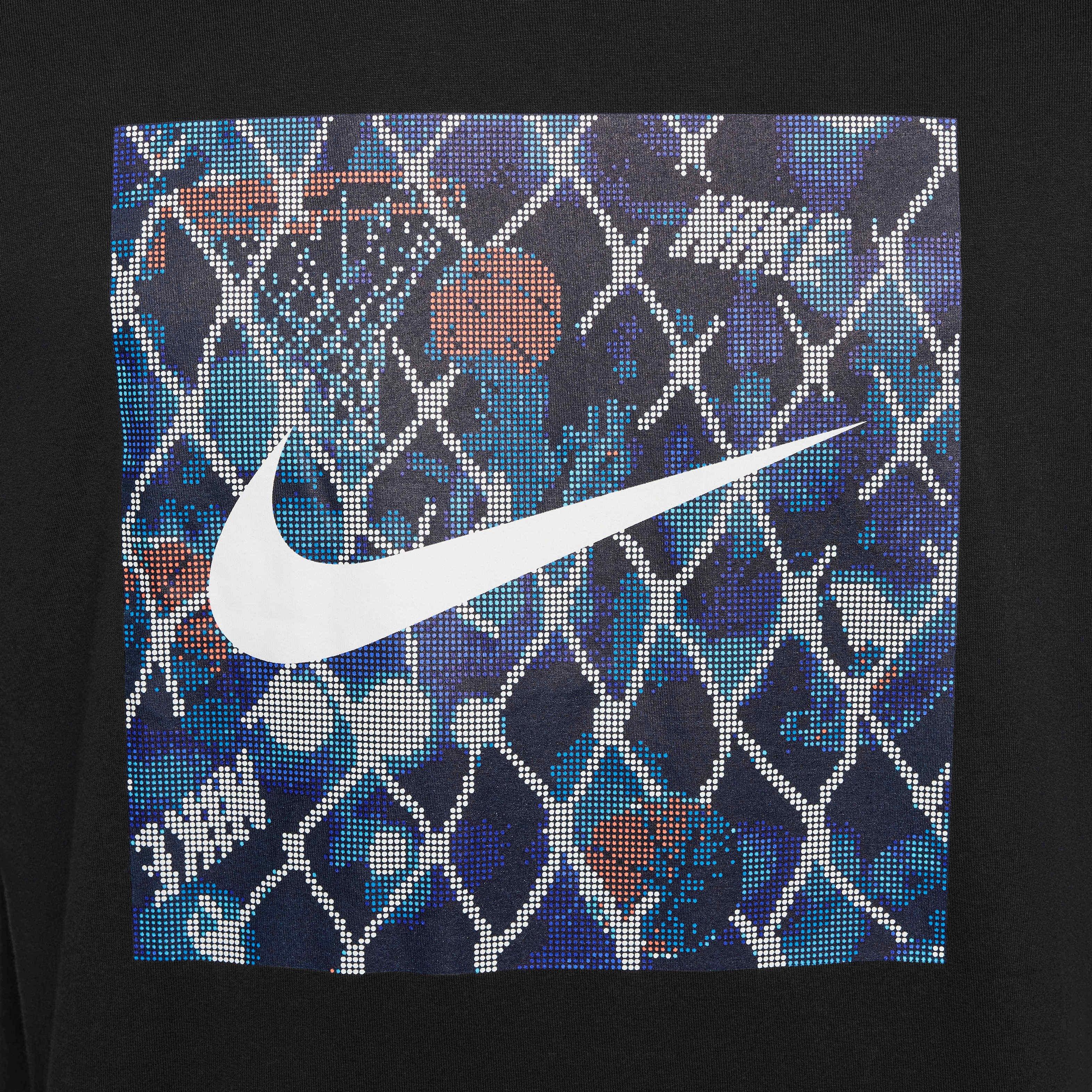 Nike Men's Max90 Basketball Tee - BLACK Thumbnail View 4